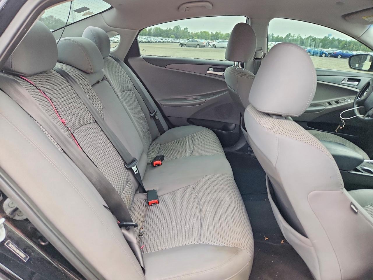 2011 Hyundai Sonata Gls Black vin: 5NPEB4AC8BH198607
