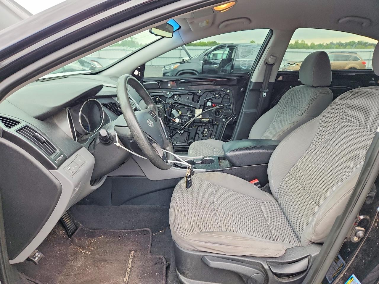 2011 Hyundai Sonata Gls Black vin: 5NPEB4AC8BH198607