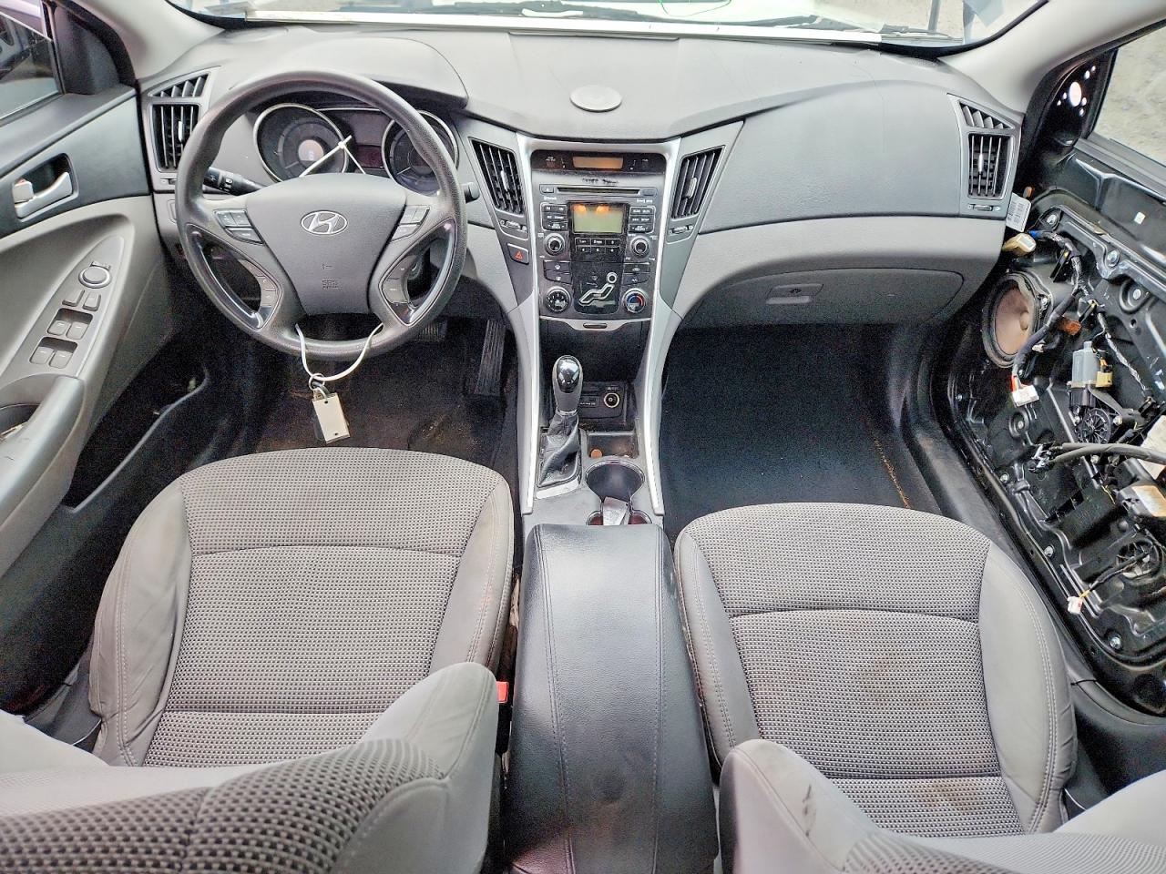 2011 Hyundai Sonata Gls Black vin: 5NPEB4AC8BH198607