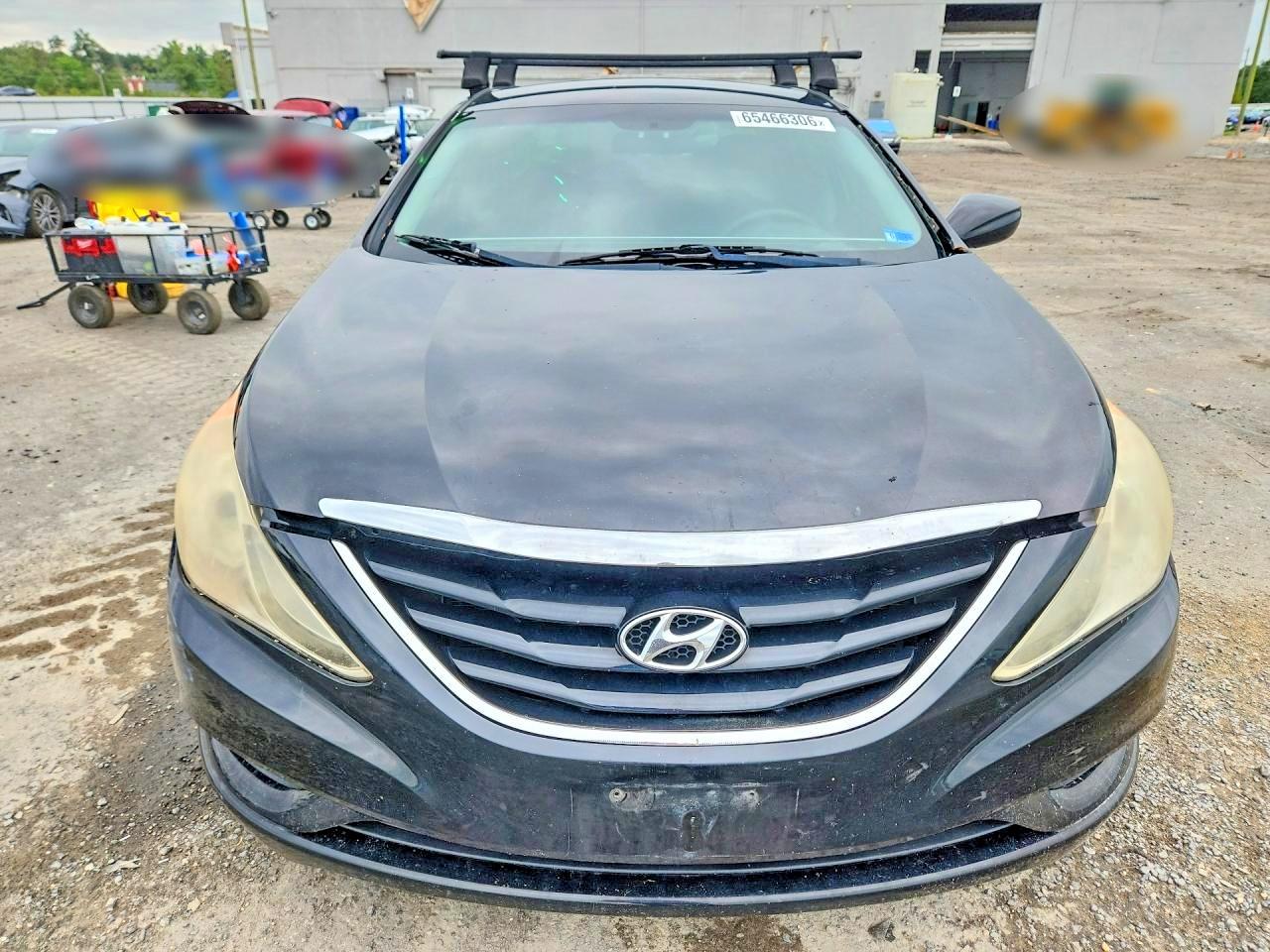2011 Hyundai Sonata Gls Black vin: 5NPEB4AC8BH198607