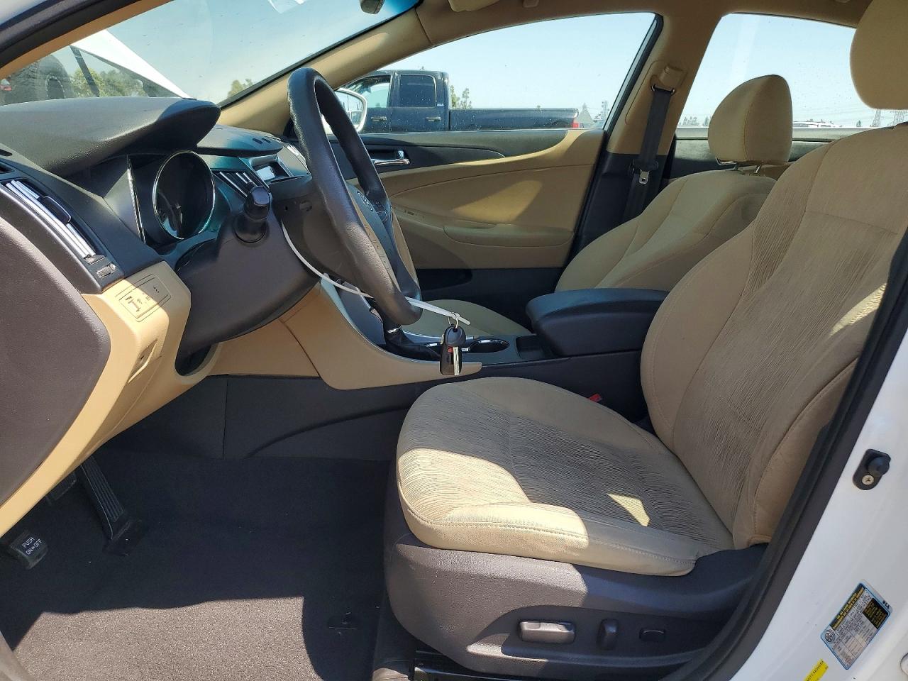 2011 Hyundai Sonata Gls White vin: 5NPEB4AC8BH202350
