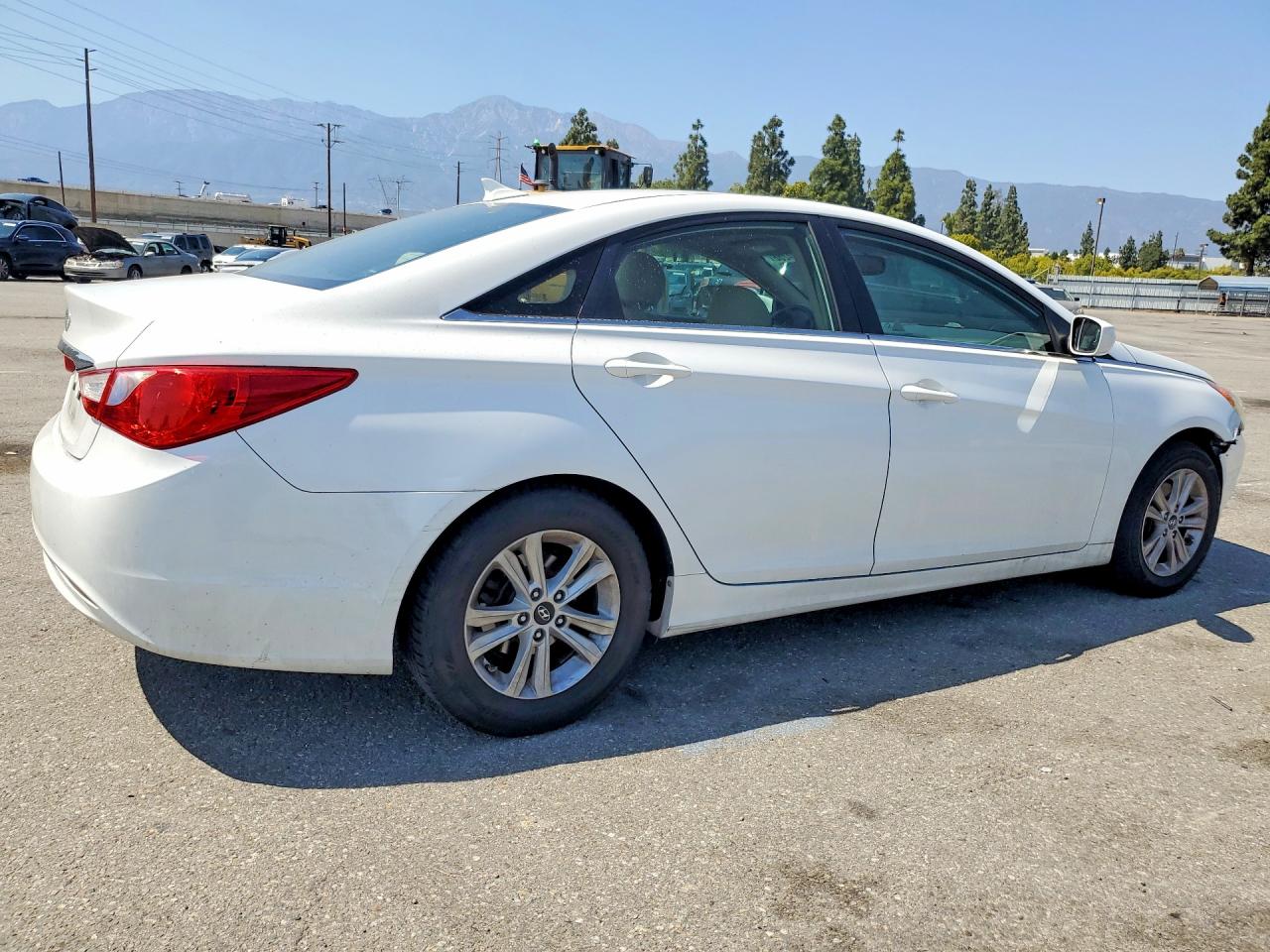 2011 Hyundai Sonata Gls White vin: 5NPEB4AC8BH202350