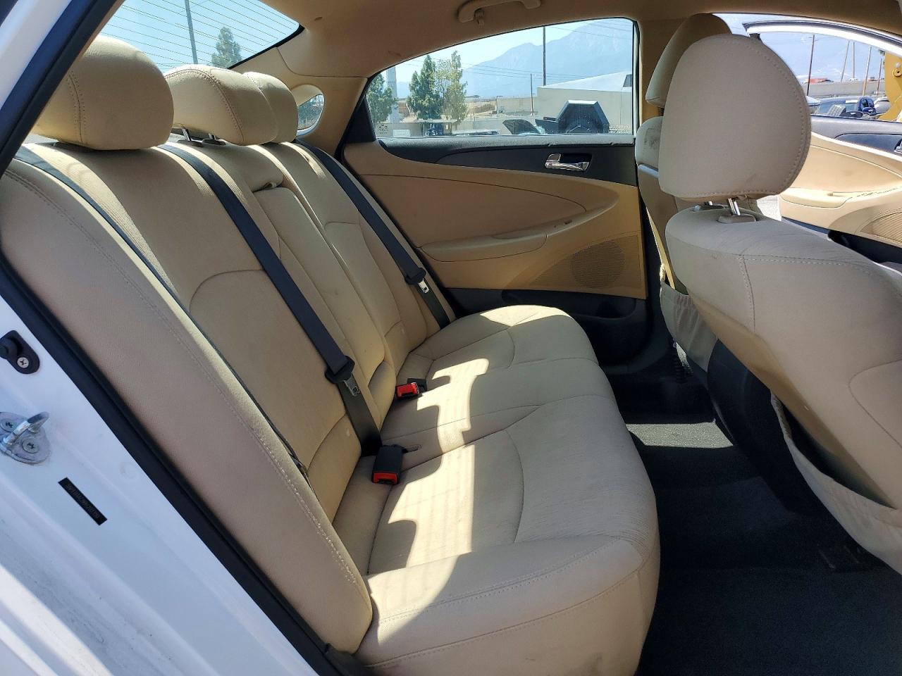 2011 Hyundai Sonata Gls White vin: 5NPEB4AC8BH202350