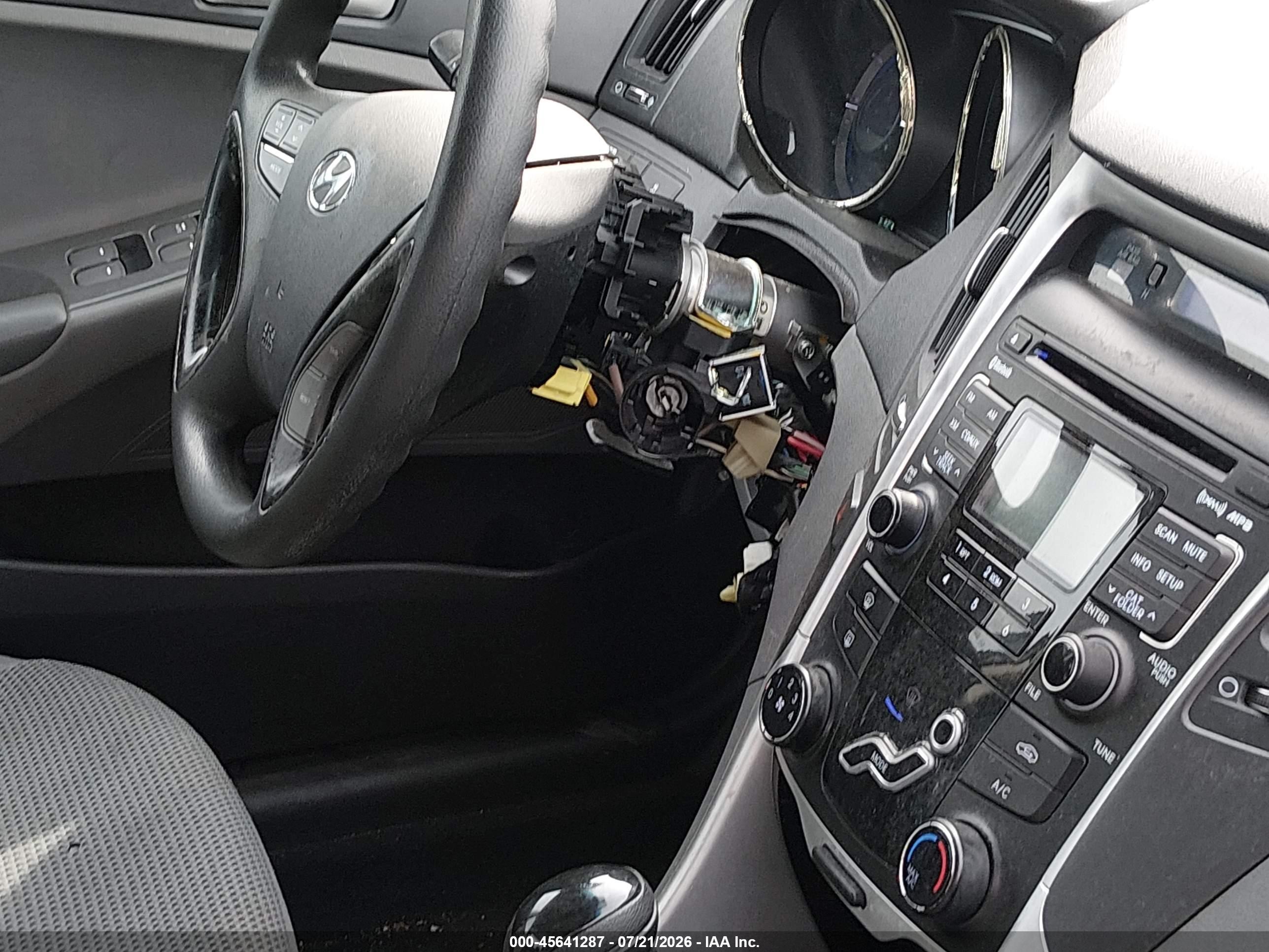 2011 Hyundai Sonata Gls Black vin: 5NPEB4AC8BH256778