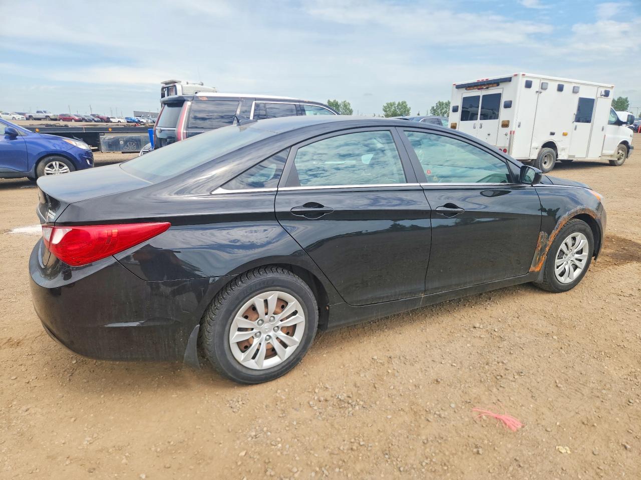 2011 Hyundai Sonata Gls Black vin: 5NPEB4AC8BH257851