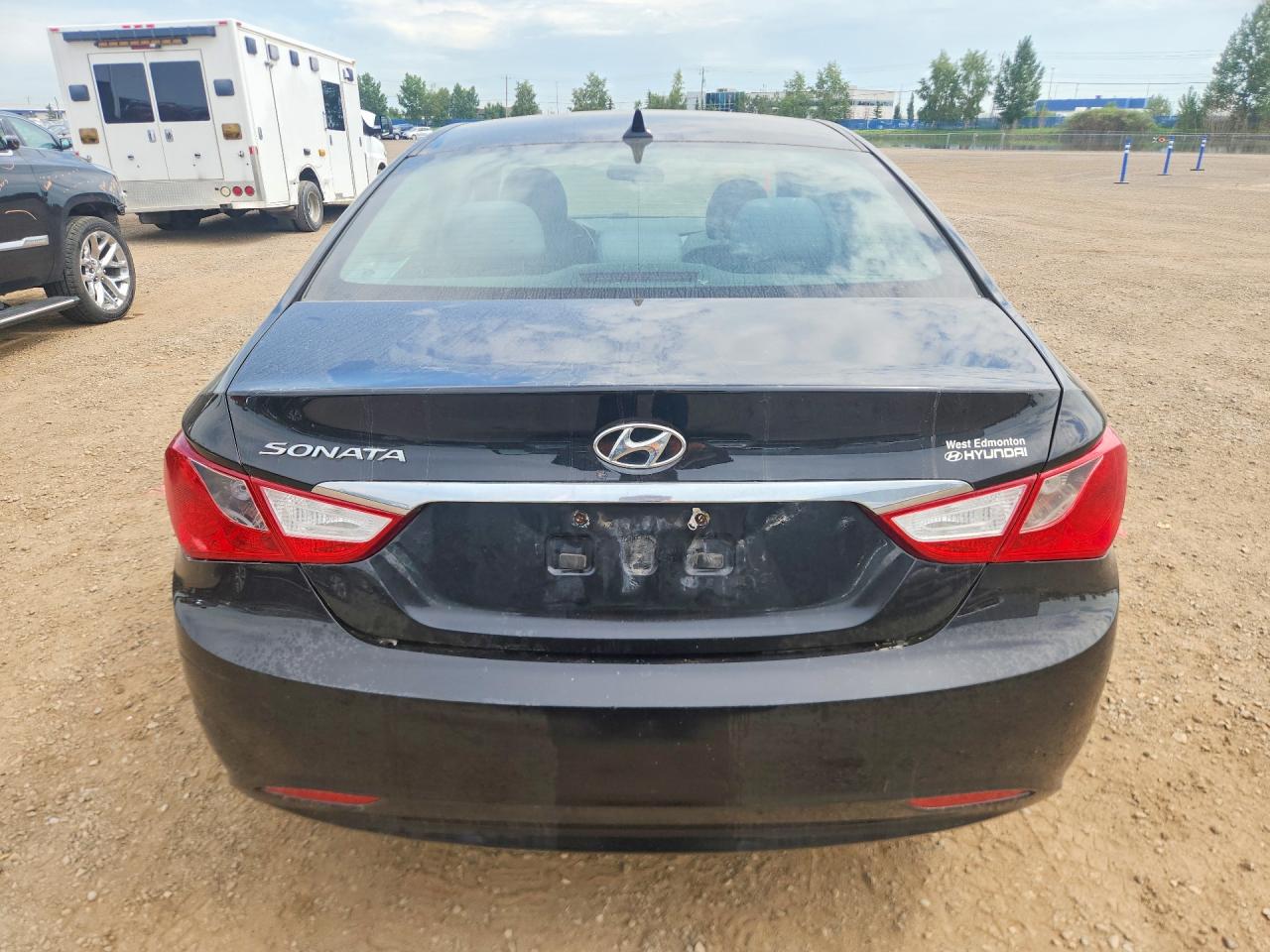 2011 Hyundai Sonata Gls Black vin: 5NPEB4AC8BH257851