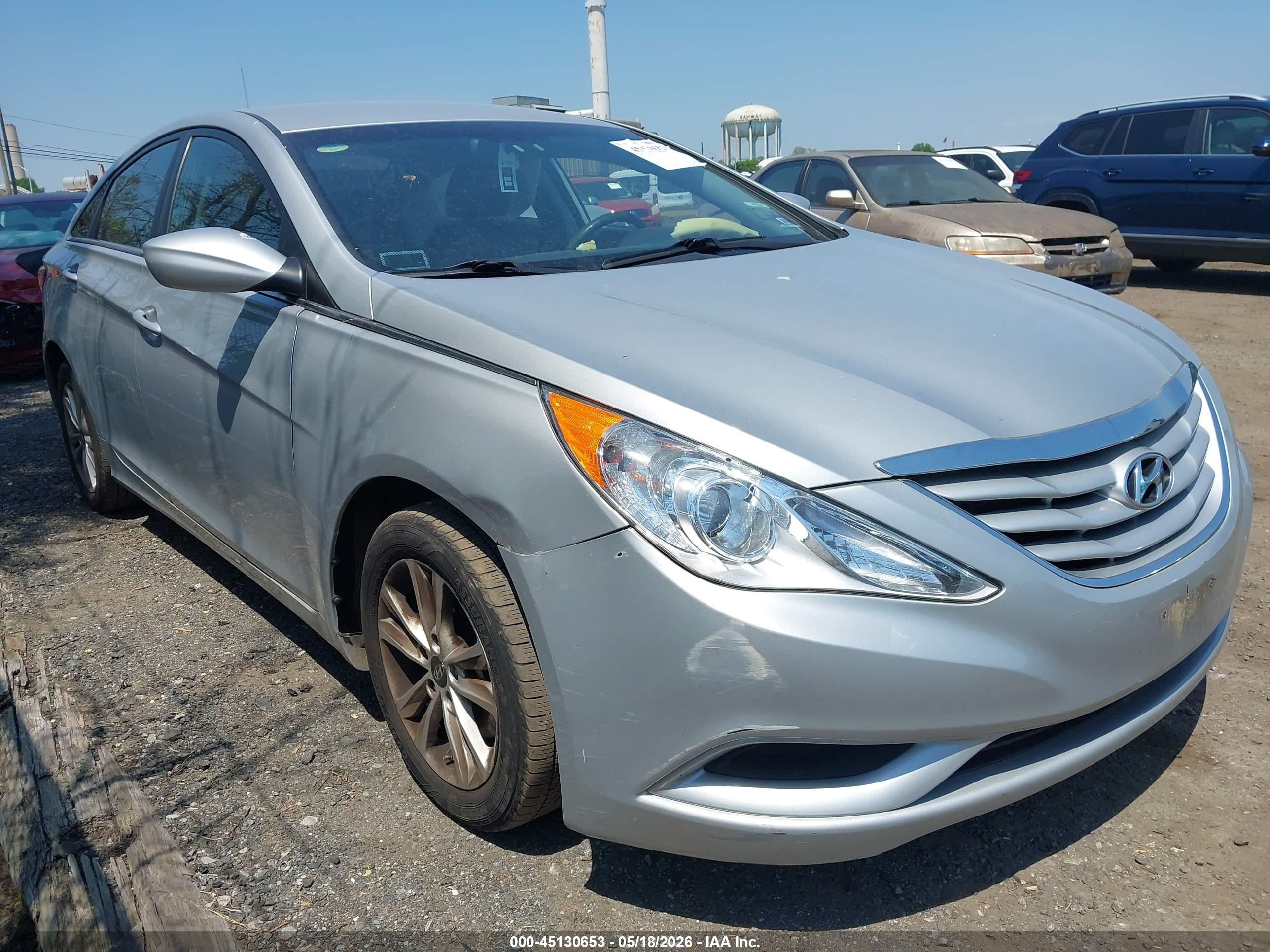 2011 Hyundai Sonata Gls Silver vin: 5NPEB4AC8BH260376