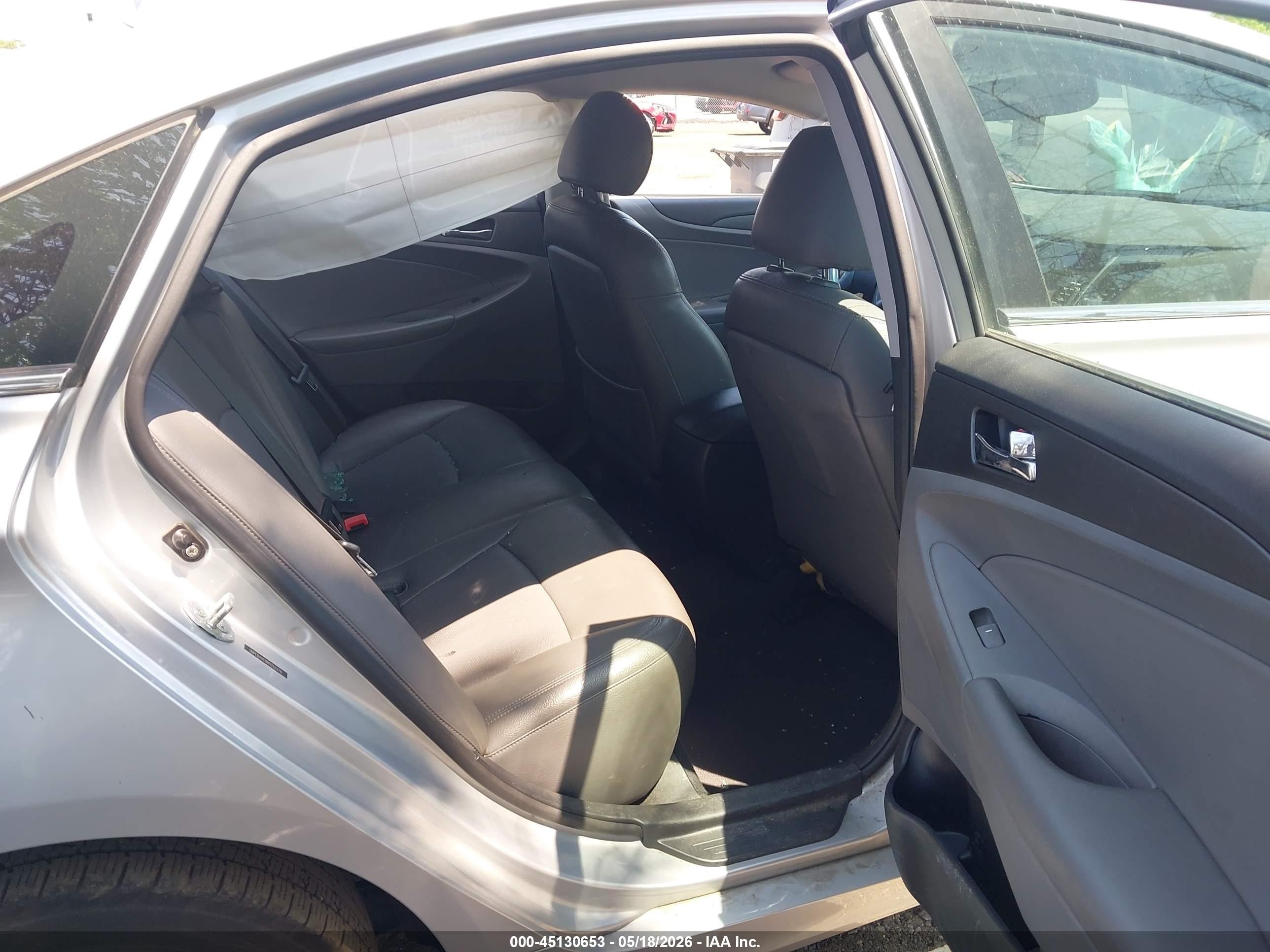 2011 Hyundai Sonata Gls Silver vin: 5NPEB4AC8BH260376