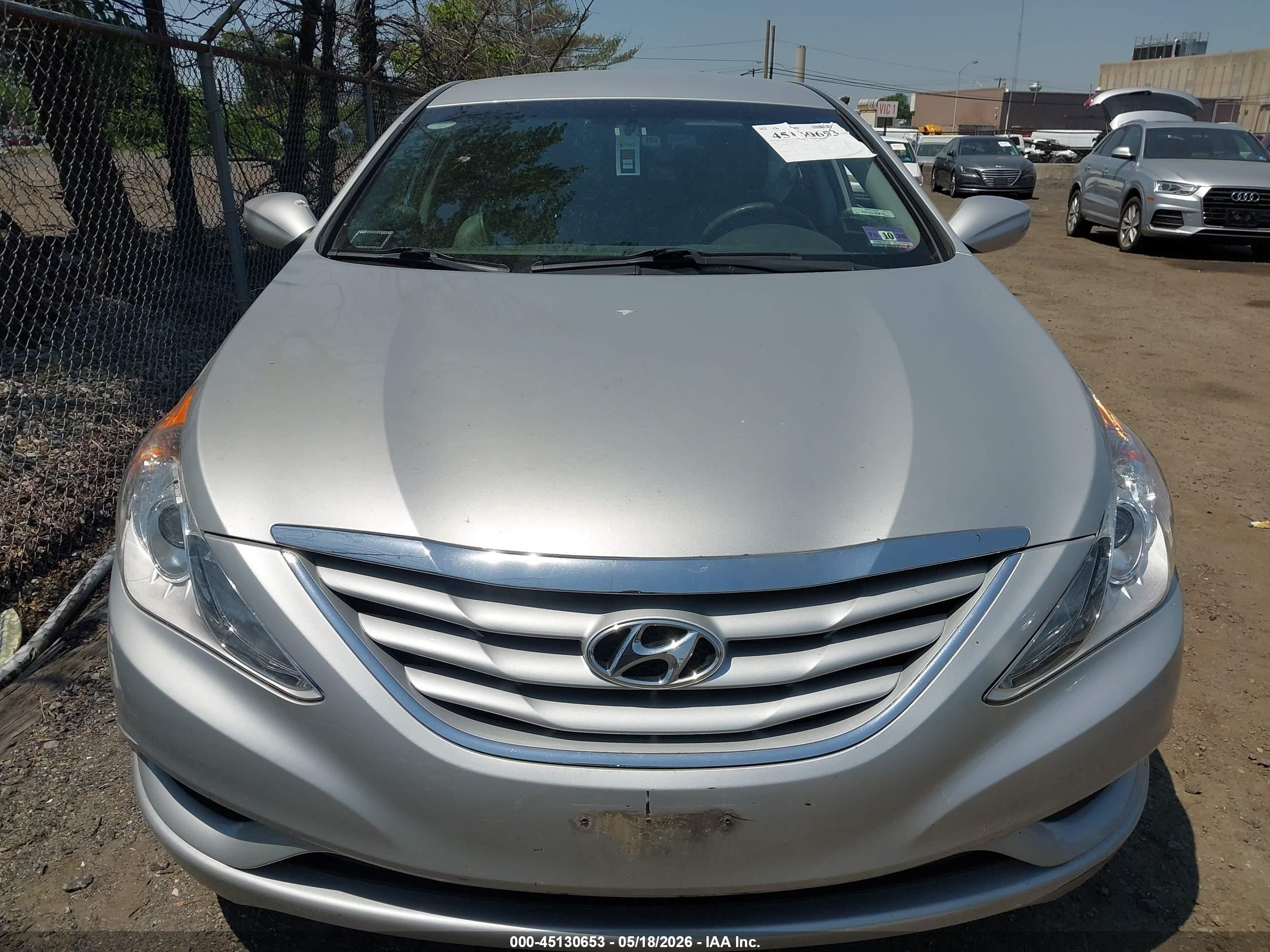 2011 Hyundai Sonata Gls Silver vin: 5NPEB4AC8BH260376