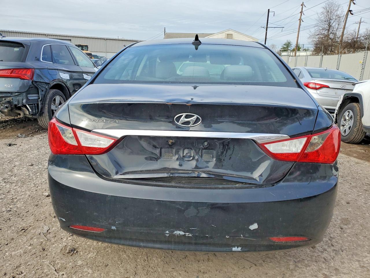 2011 Hyundai Sonata Gls Black vin: 5NPEB4AC8BH262676