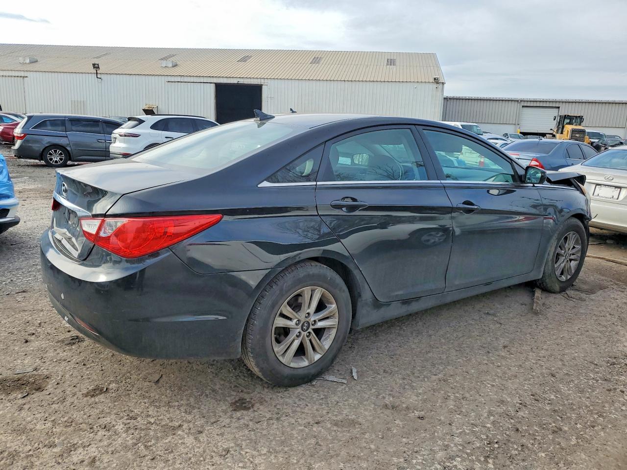 2011 Hyundai Sonata Gls Black vin: 5NPEB4AC8BH262676