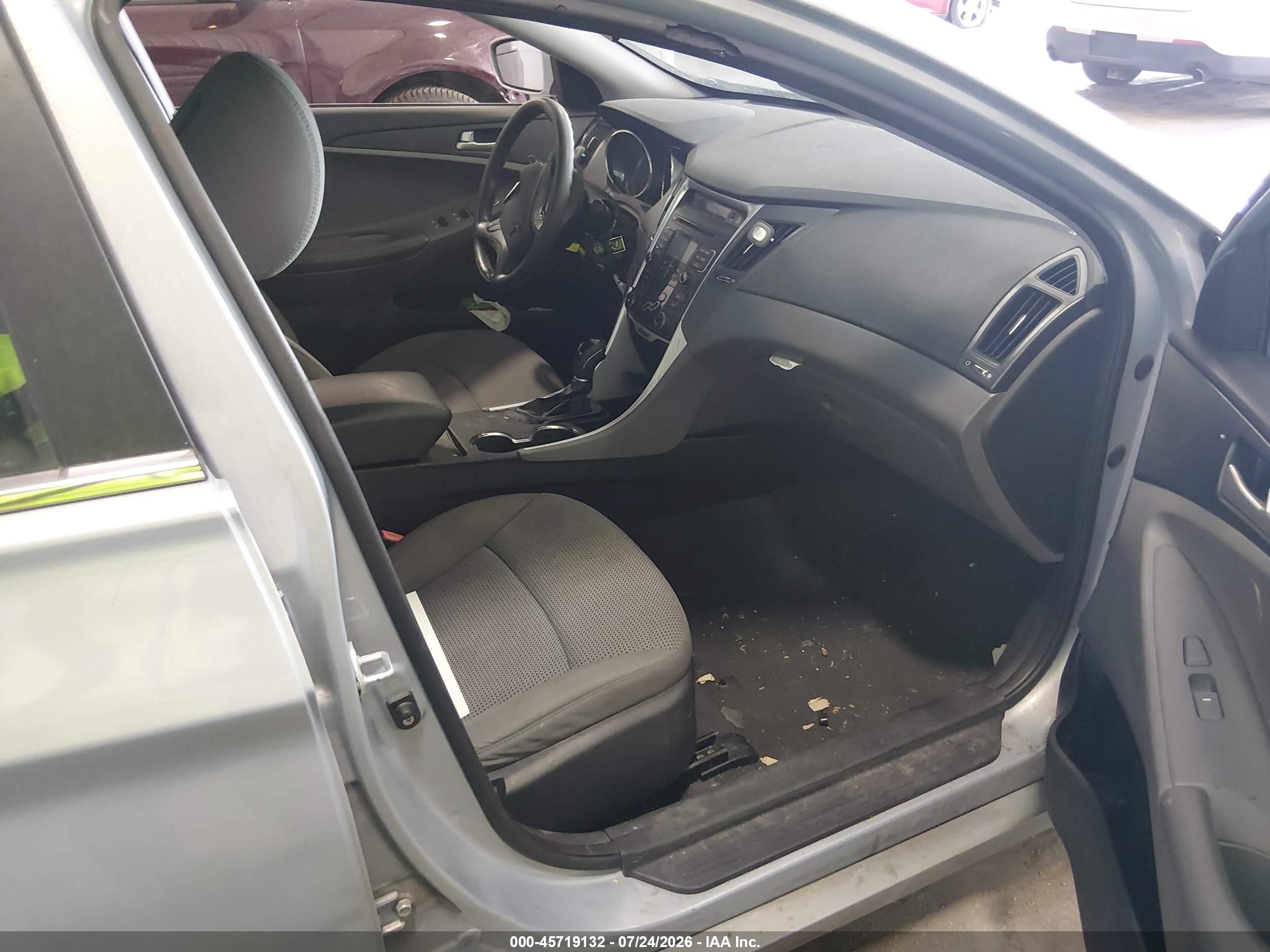2011 Hyundai Sonata Gls Silver vin: 5NPEB4AC8BH277355