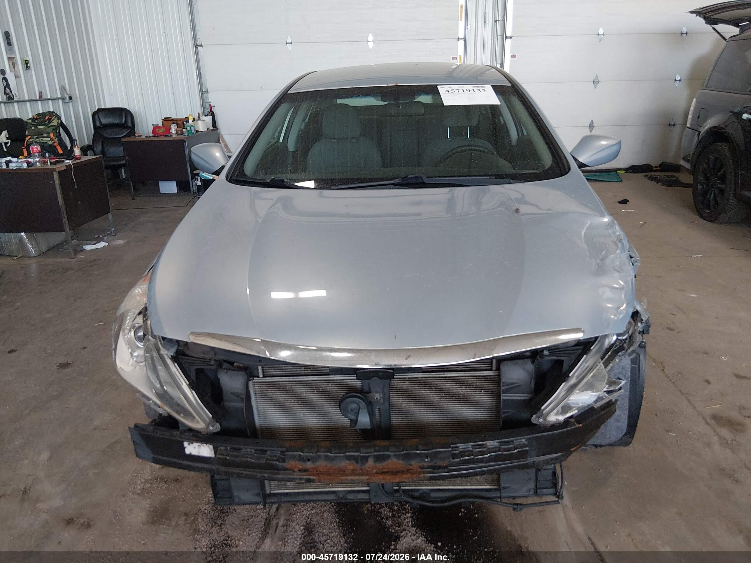 2011 Hyundai Sonata Gls Silver vin: 5NPEB4AC8BH277355