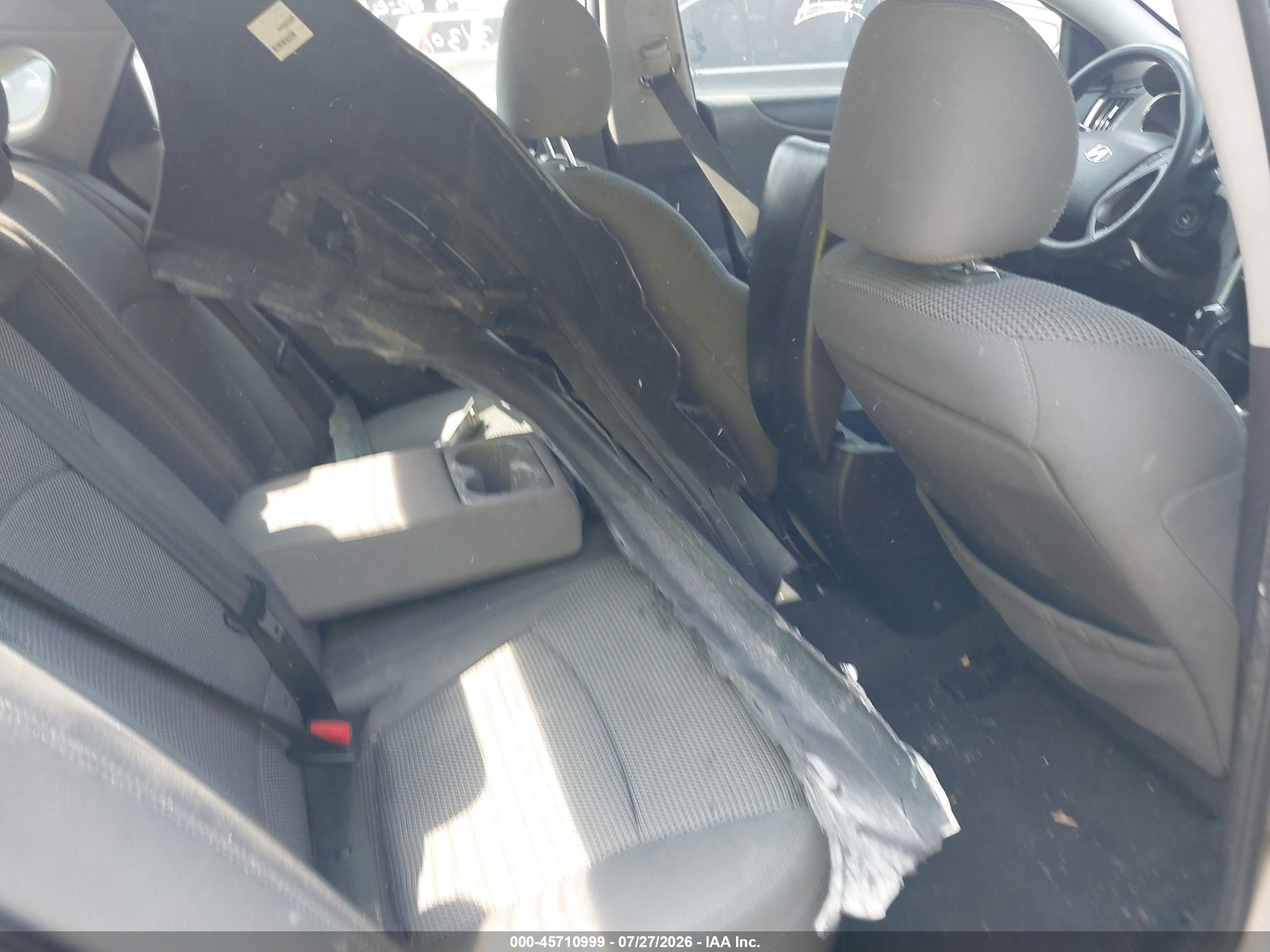 2011 Hyundai Sonata Gls Silver vin: 5NPEB4AC8BH296875