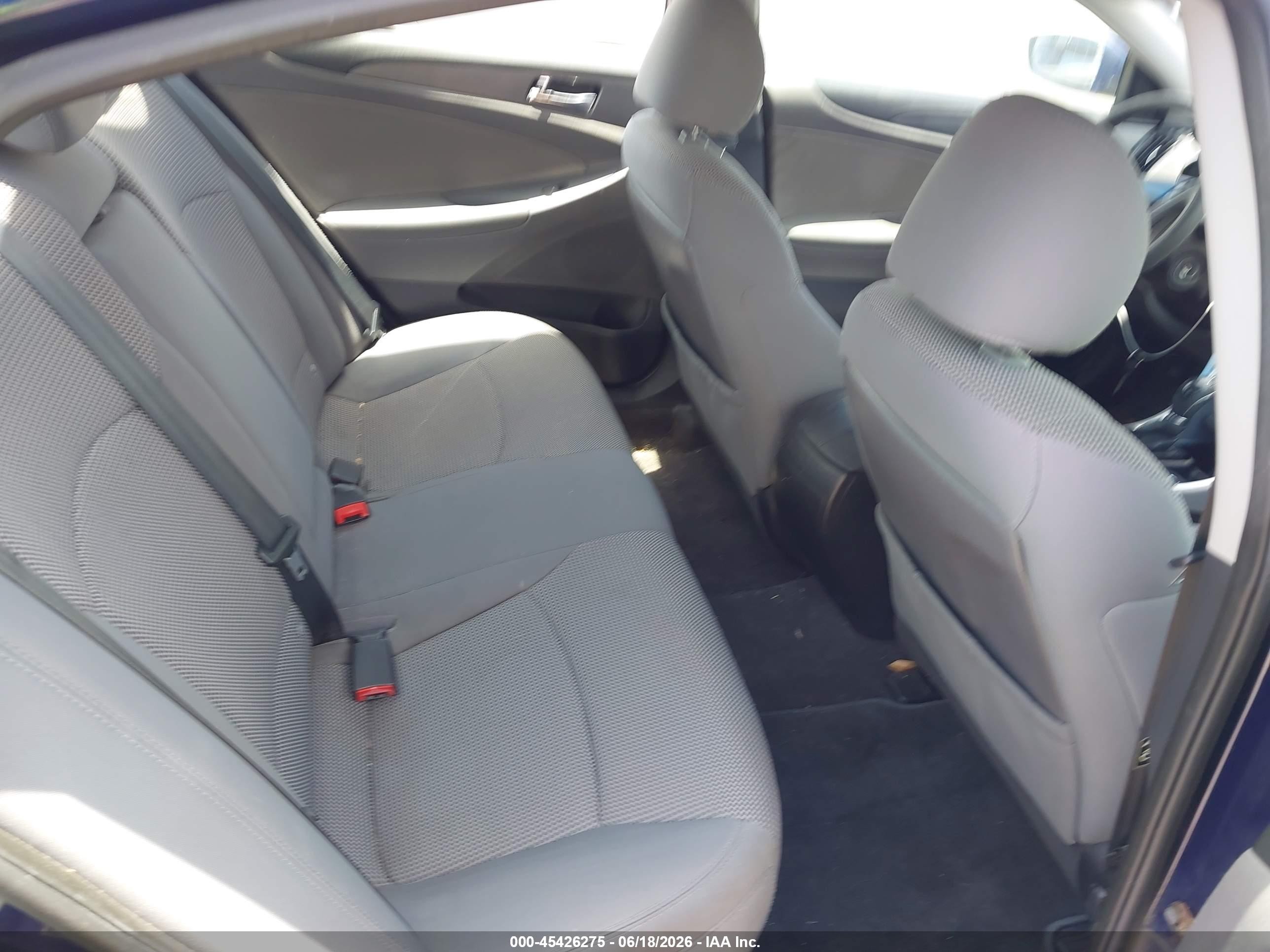 2012 Hyundai Sonata Gls Blue vin: 5NPEB4AC8CH314079