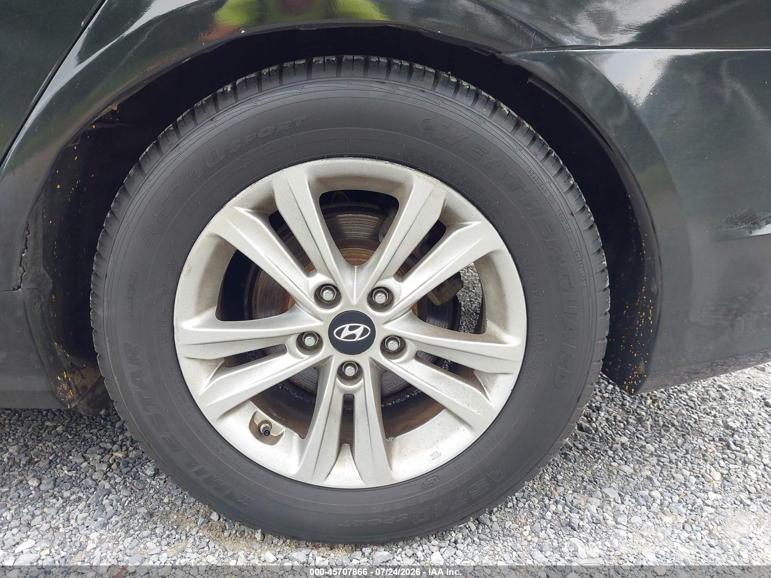 2012 Hyundai Sonata Gls Black vin: 5NPEB4AC8CH315183