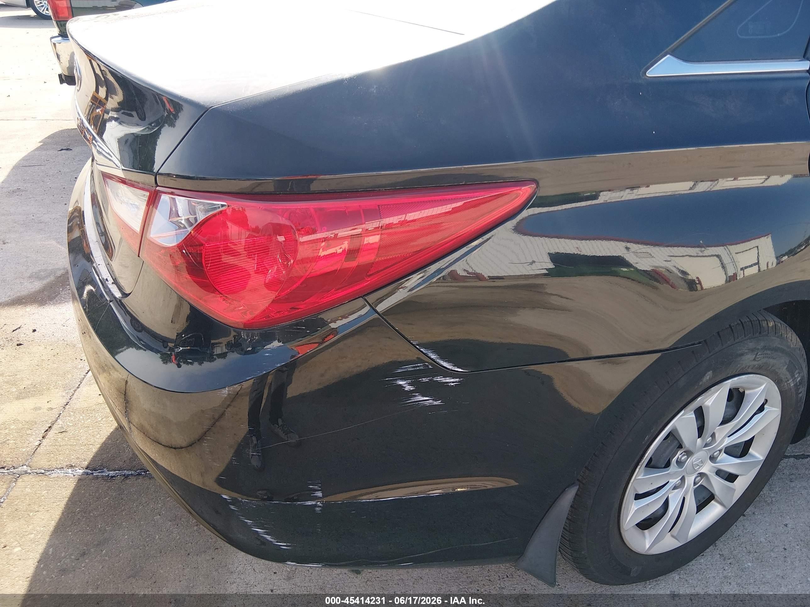2012 Hyundai Sonata Gls Black vin: 5NPEB4AC8CH324482
