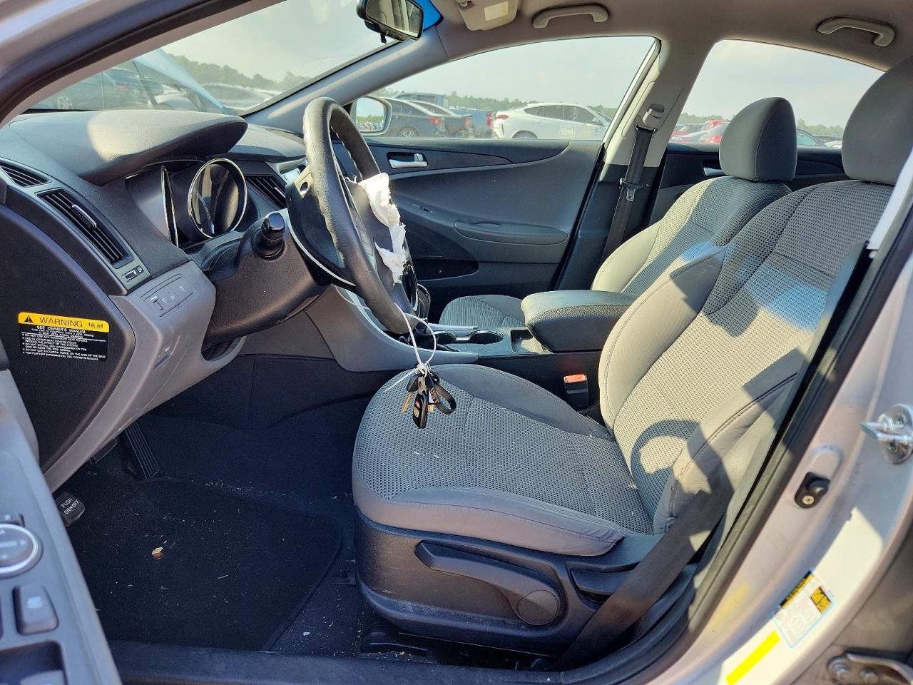 2012 Hyundai Sonata Gls Silver vin: 5NPEB4AC8CH328984