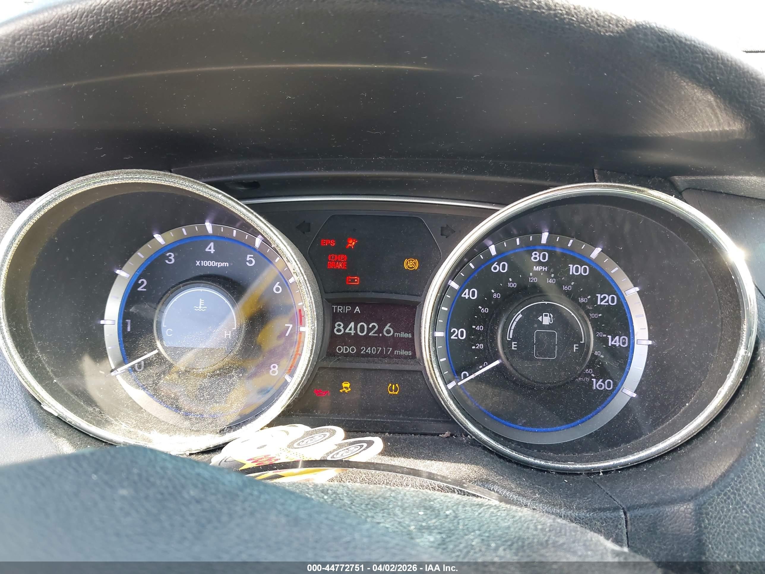 2012 Hyundai Sonata Gls Blue vin: 5NPEB4AC8CH341427
