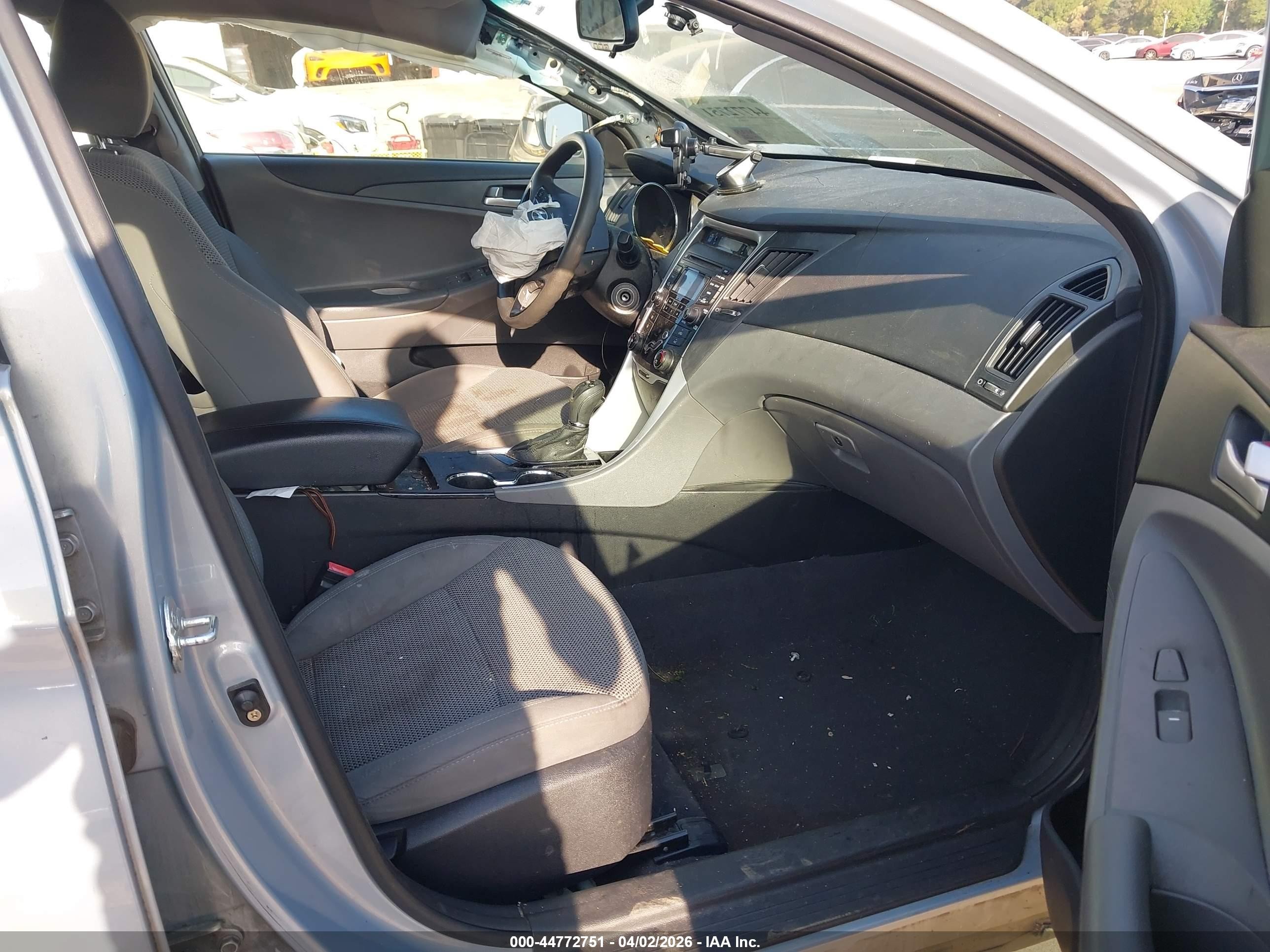 2012 Hyundai Sonata Gls Blue vin: 5NPEB4AC8CH341427