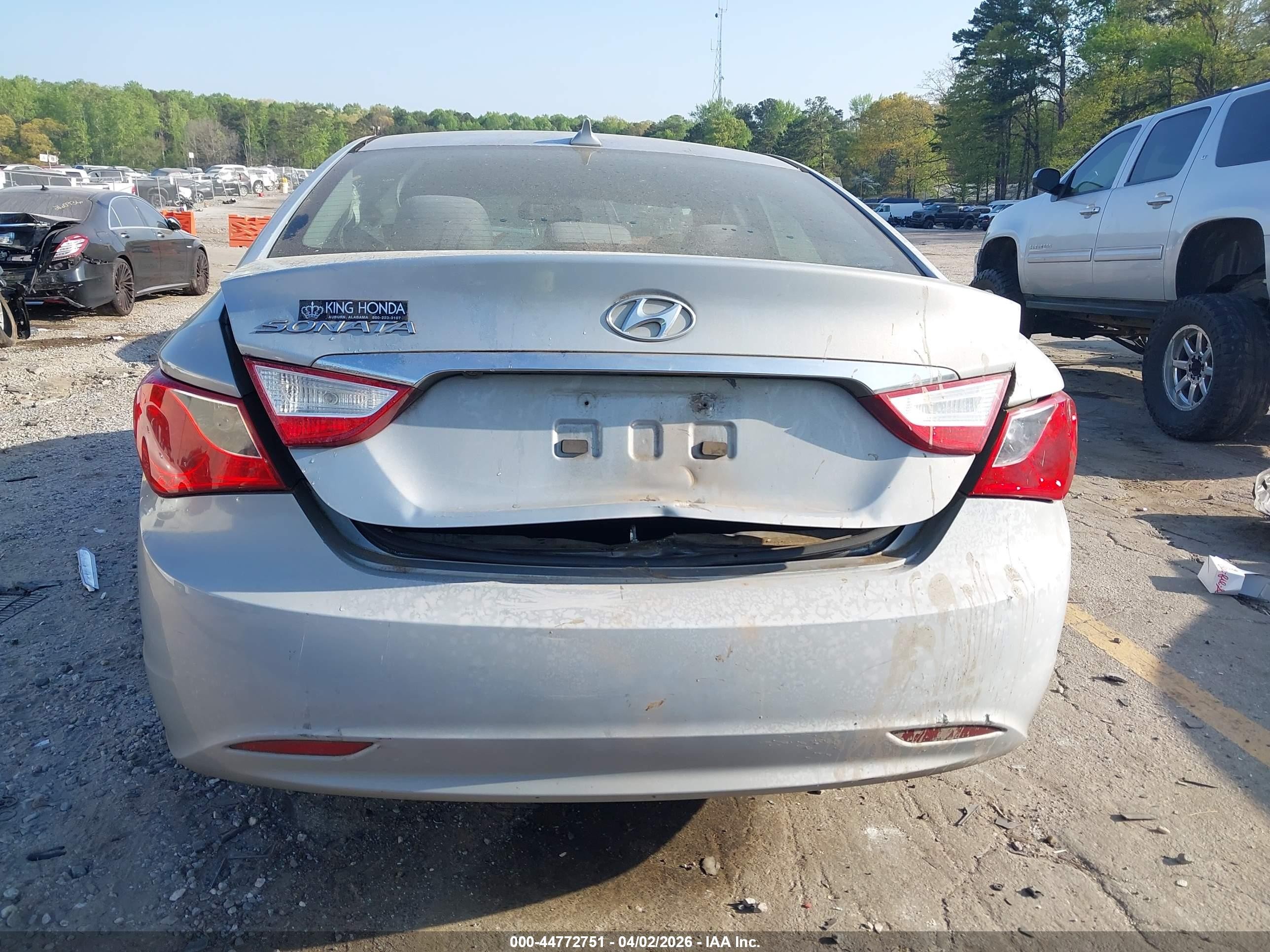 2012 Hyundai Sonata Gls Blue vin: 5NPEB4AC8CH341427