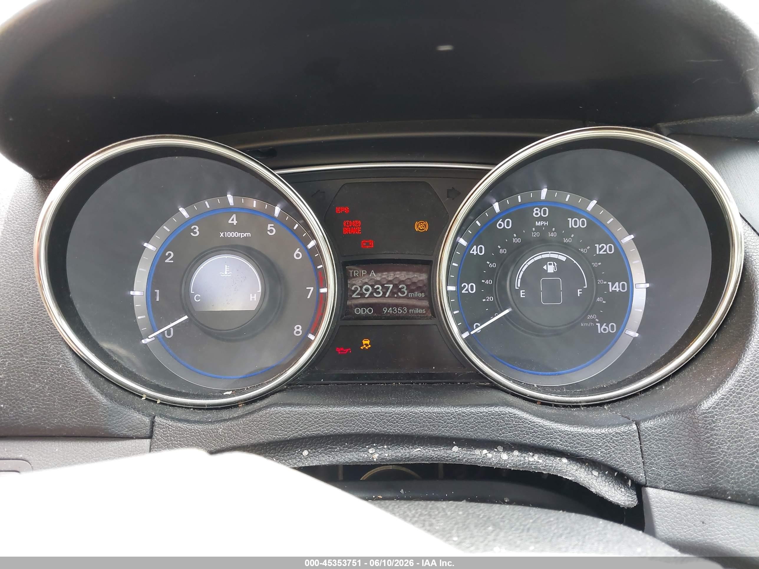 2012 Hyundai Sonata Gls Silver vin: 5NPEB4AC8CH359734