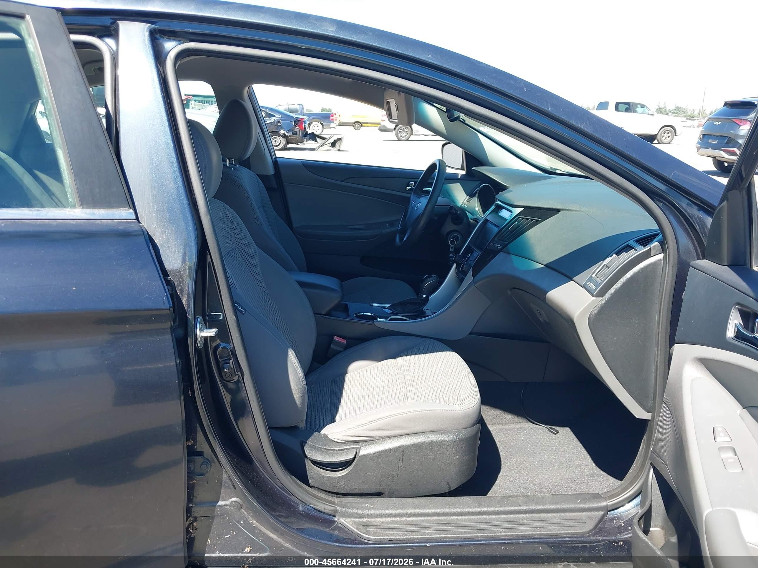 2012 Hyundai Sonata Gls Серый vin: 5NPEB4AC8CH378509