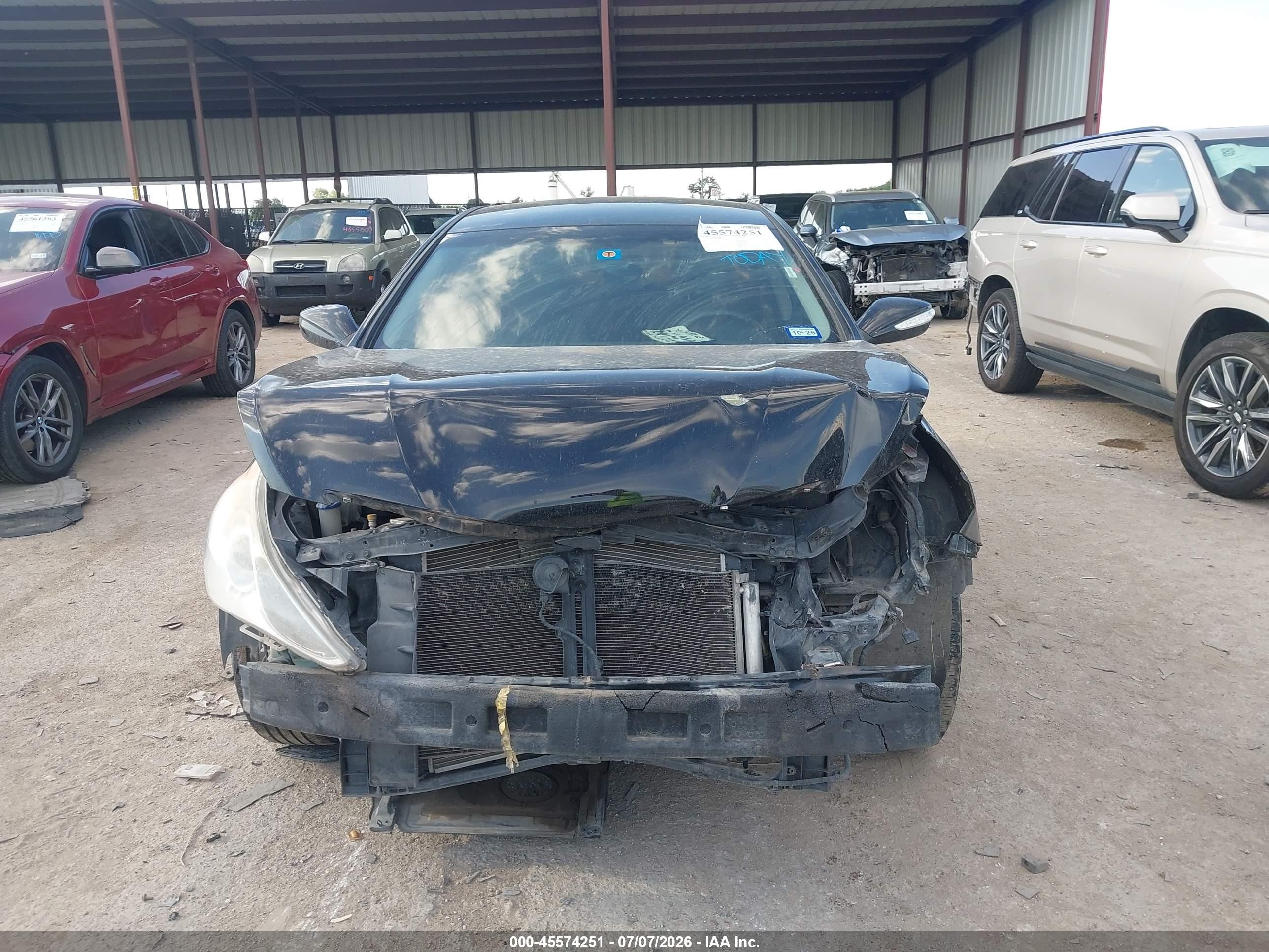 2012 Hyundai Sonata Gls Black vin: 5NPEB4AC8CH393740