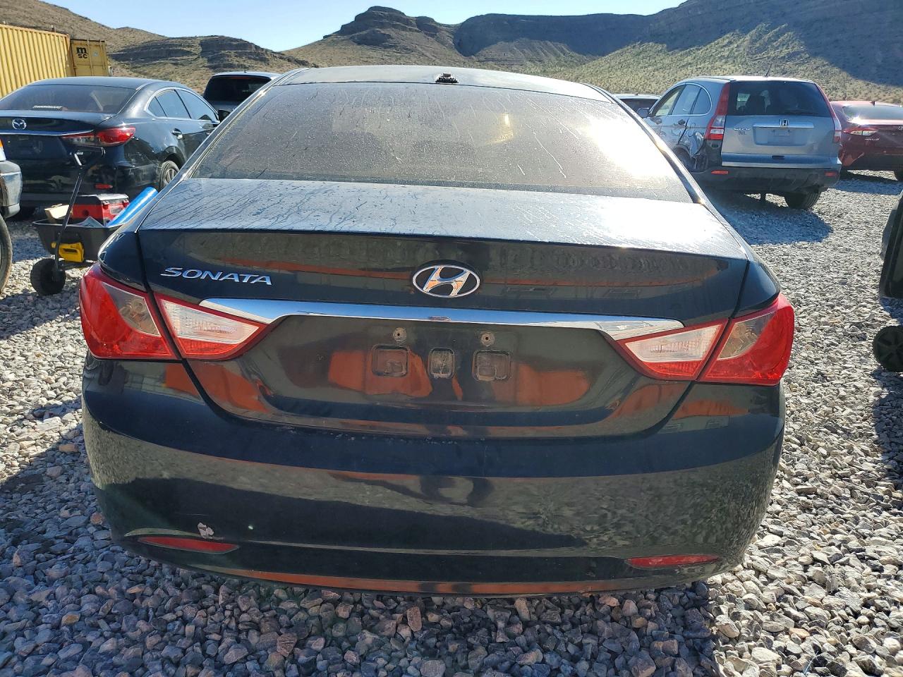 2012 Hyundai Sonata Gls Black vin: 5NPEB4AC8CH401111