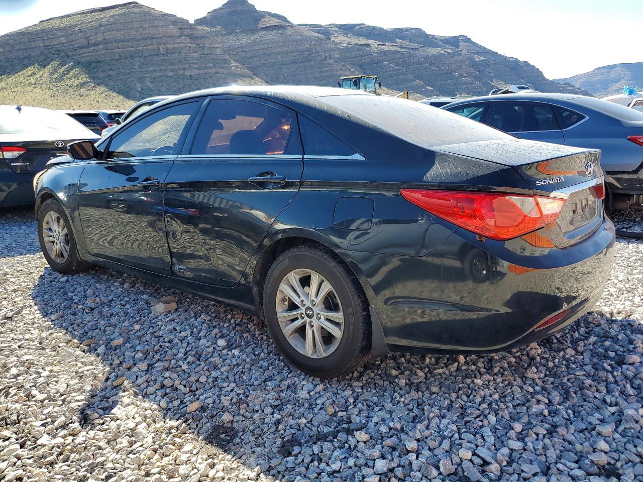 2012 Hyundai Sonata Gls Black vin: 5NPEB4AC8CH401111