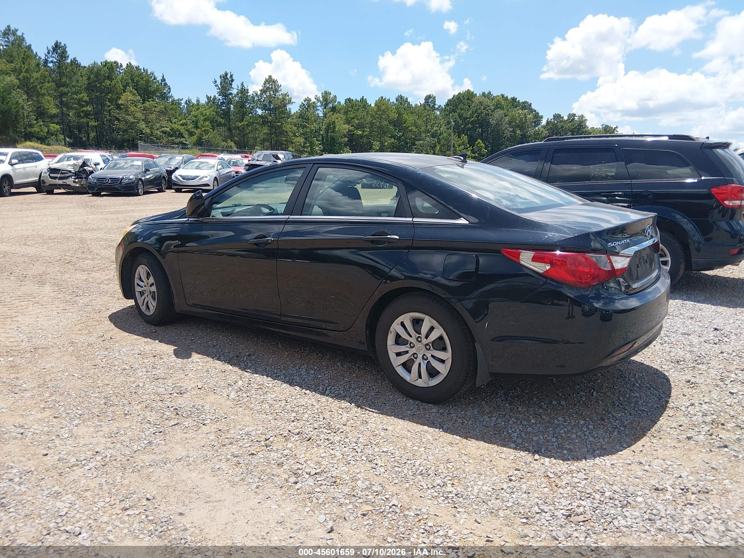 2012 Hyundai Sonata Gls Pzev Black vin: 5NPEB4AC8CH404316