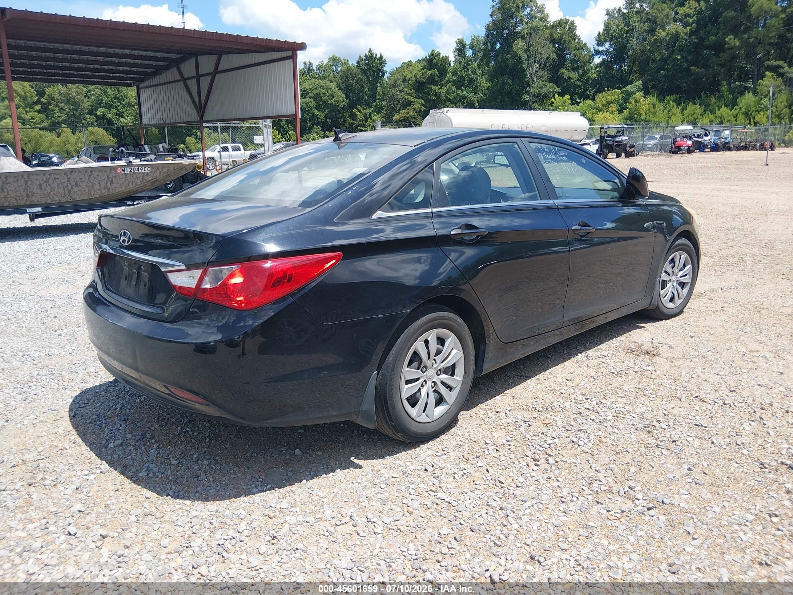 2012 Hyundai Sonata Gls Pzev Black vin: 5NPEB4AC8CH404316