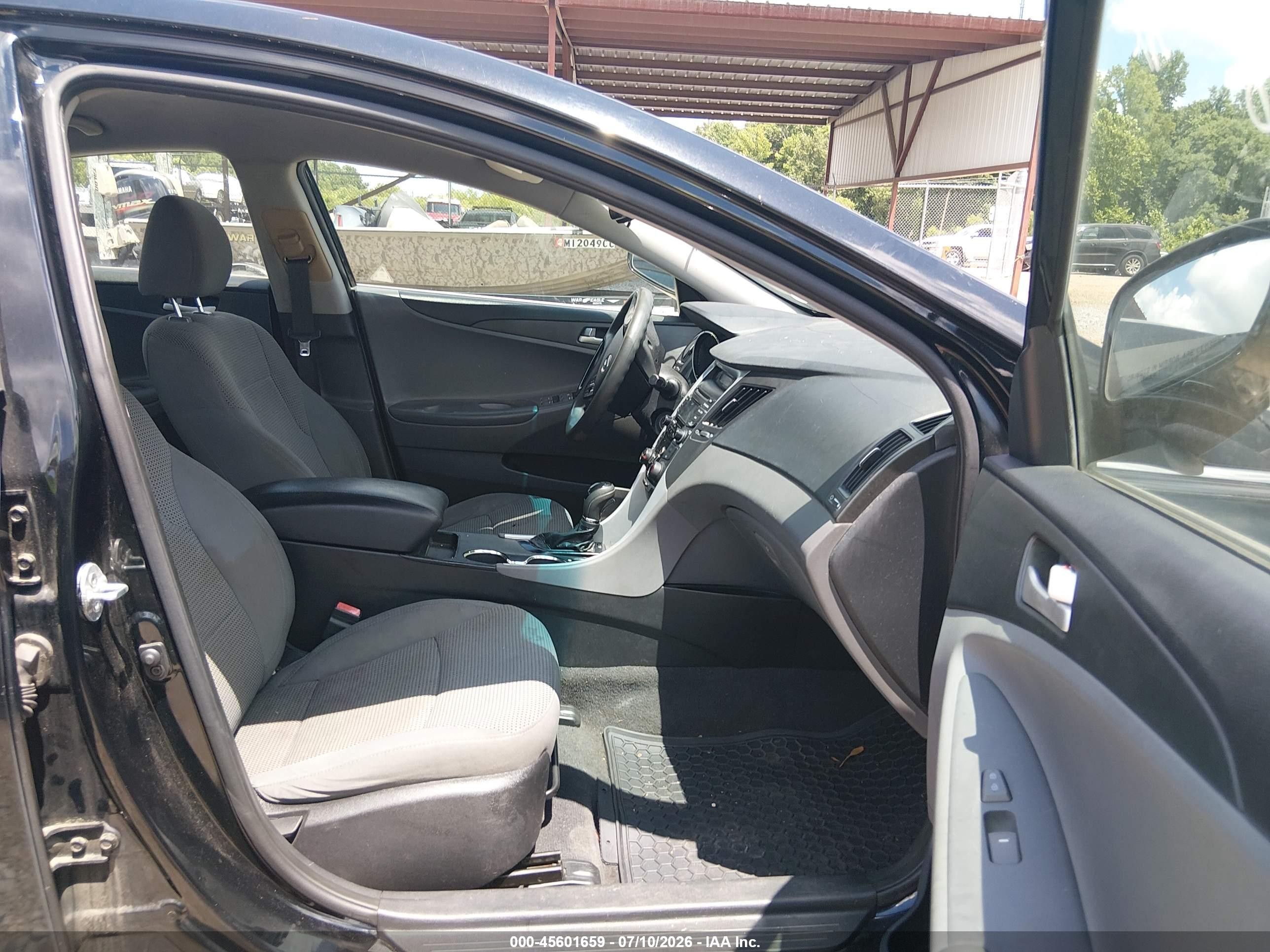 2012 Hyundai Sonata Gls Pzev Black vin: 5NPEB4AC8CH404316