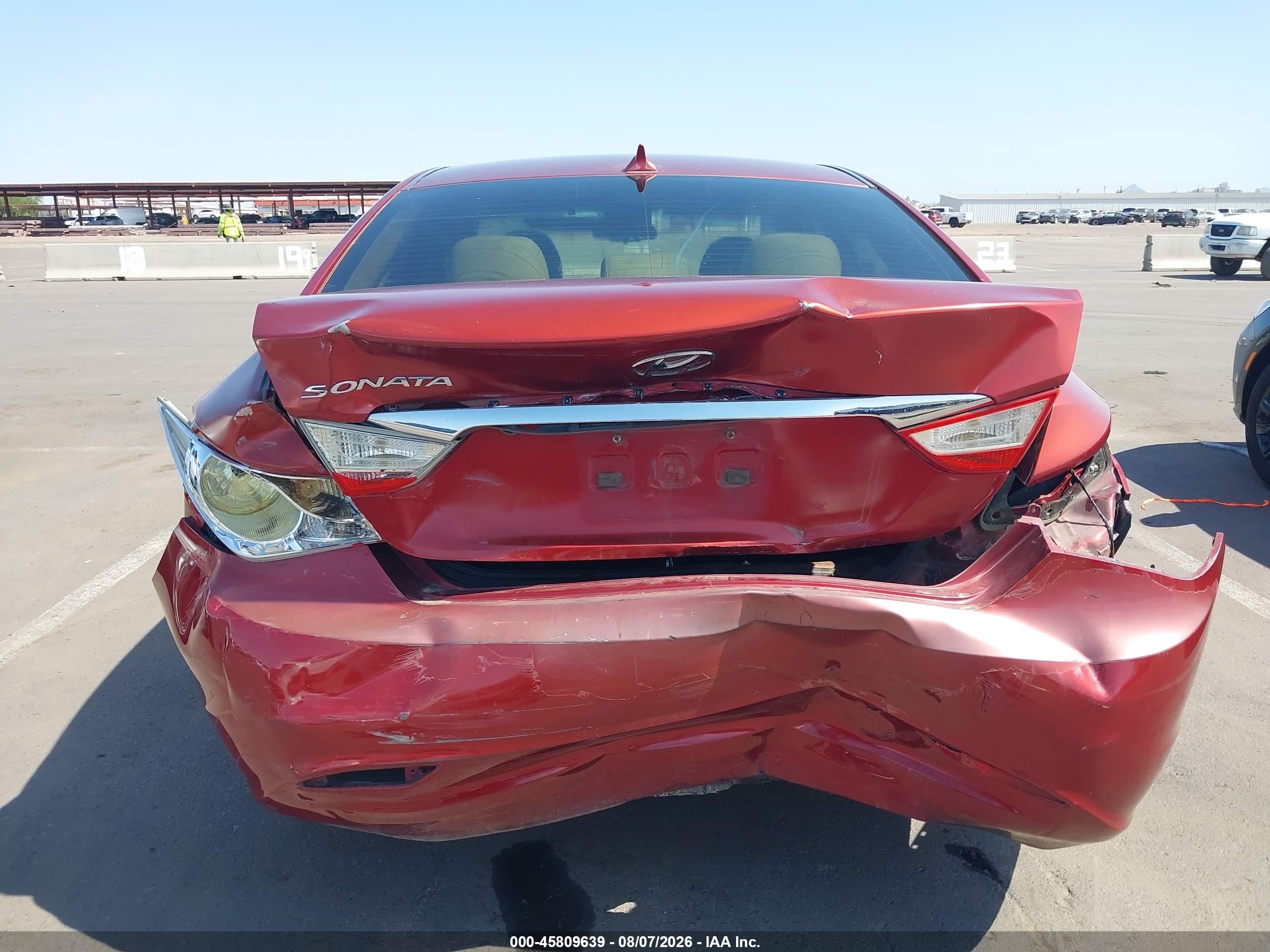 2012 Hyundai Sonata Gls Красный vin: 5NPEB4AC8CH420273