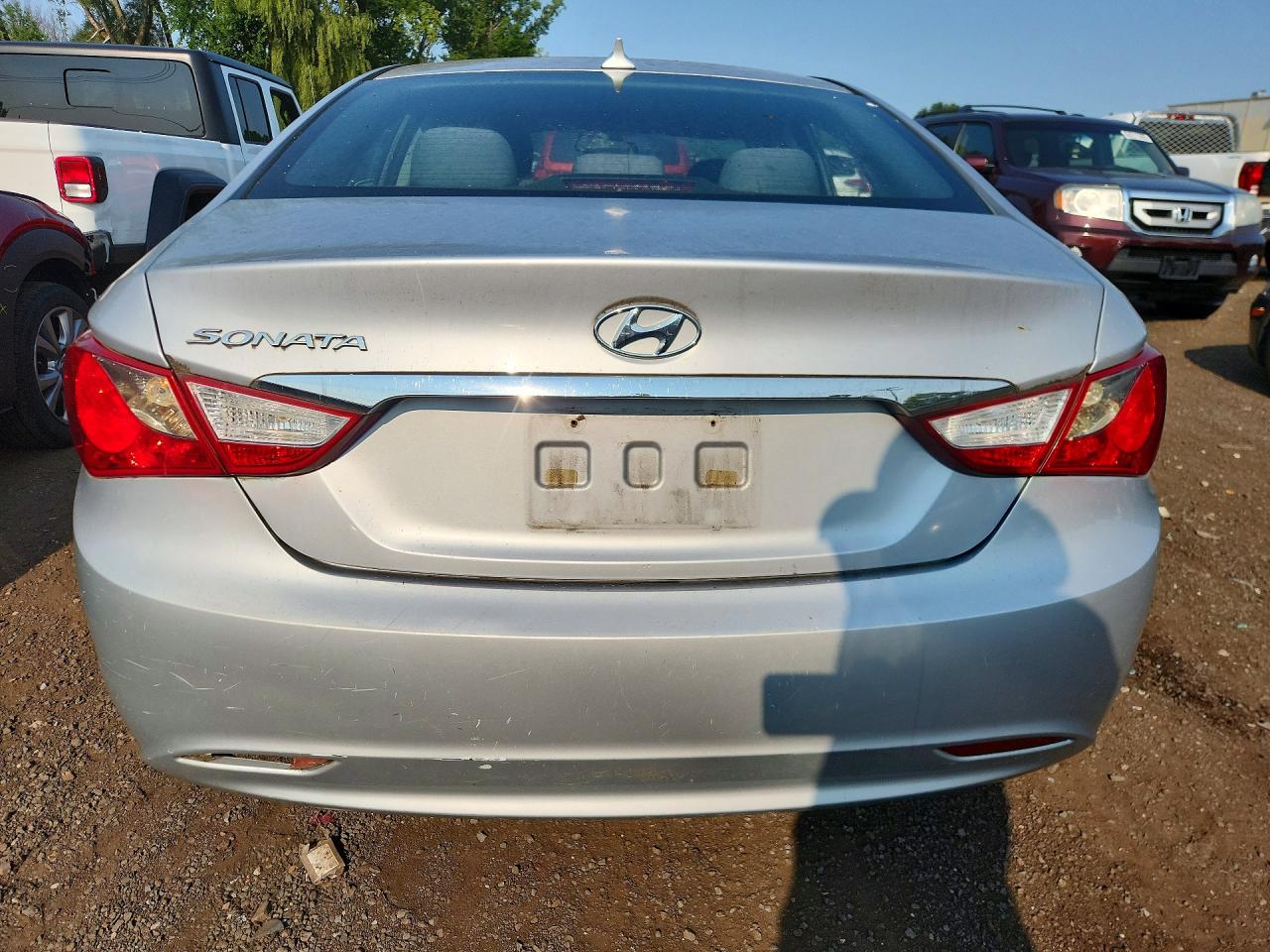 2012 Hyundai Sonata Gls Silver vin: 5NPEB4AC8CH428955