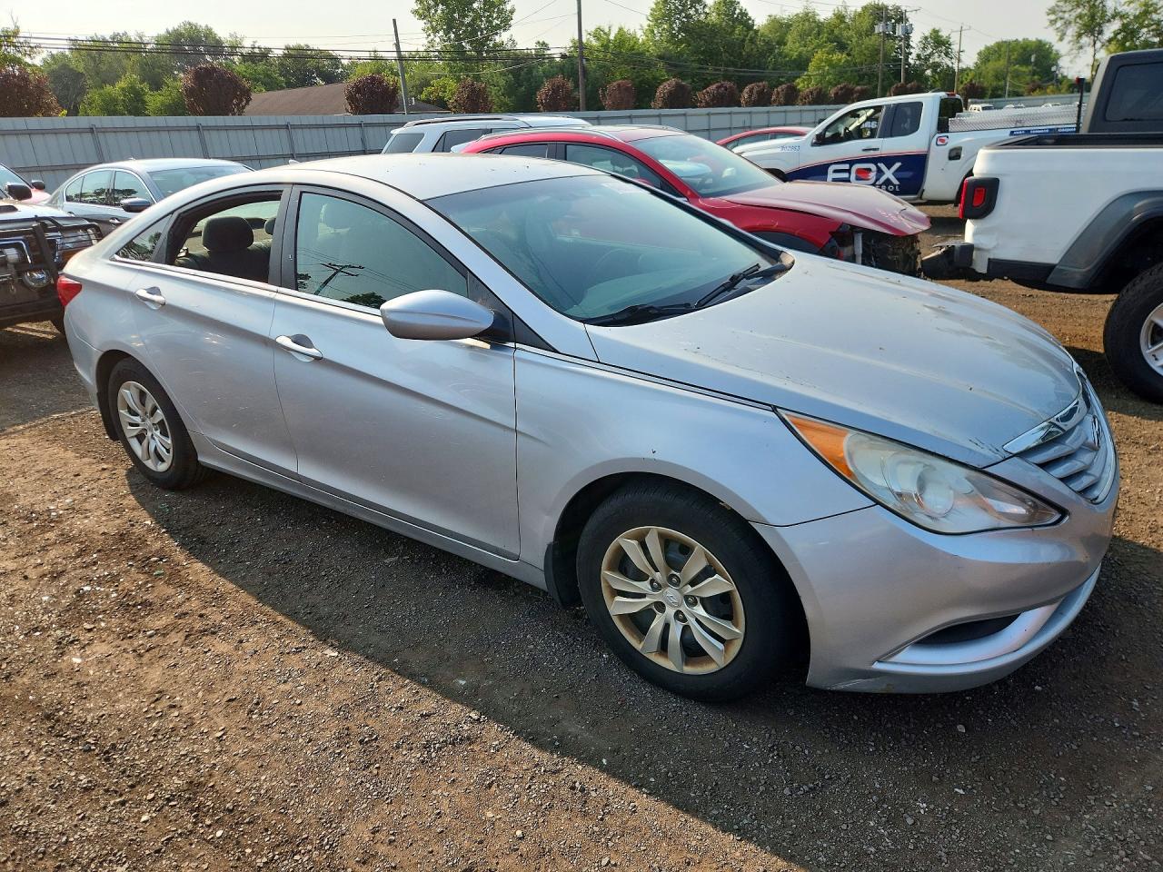 2012 Hyundai Sonata Gls Silver vin: 5NPEB4AC8CH428955