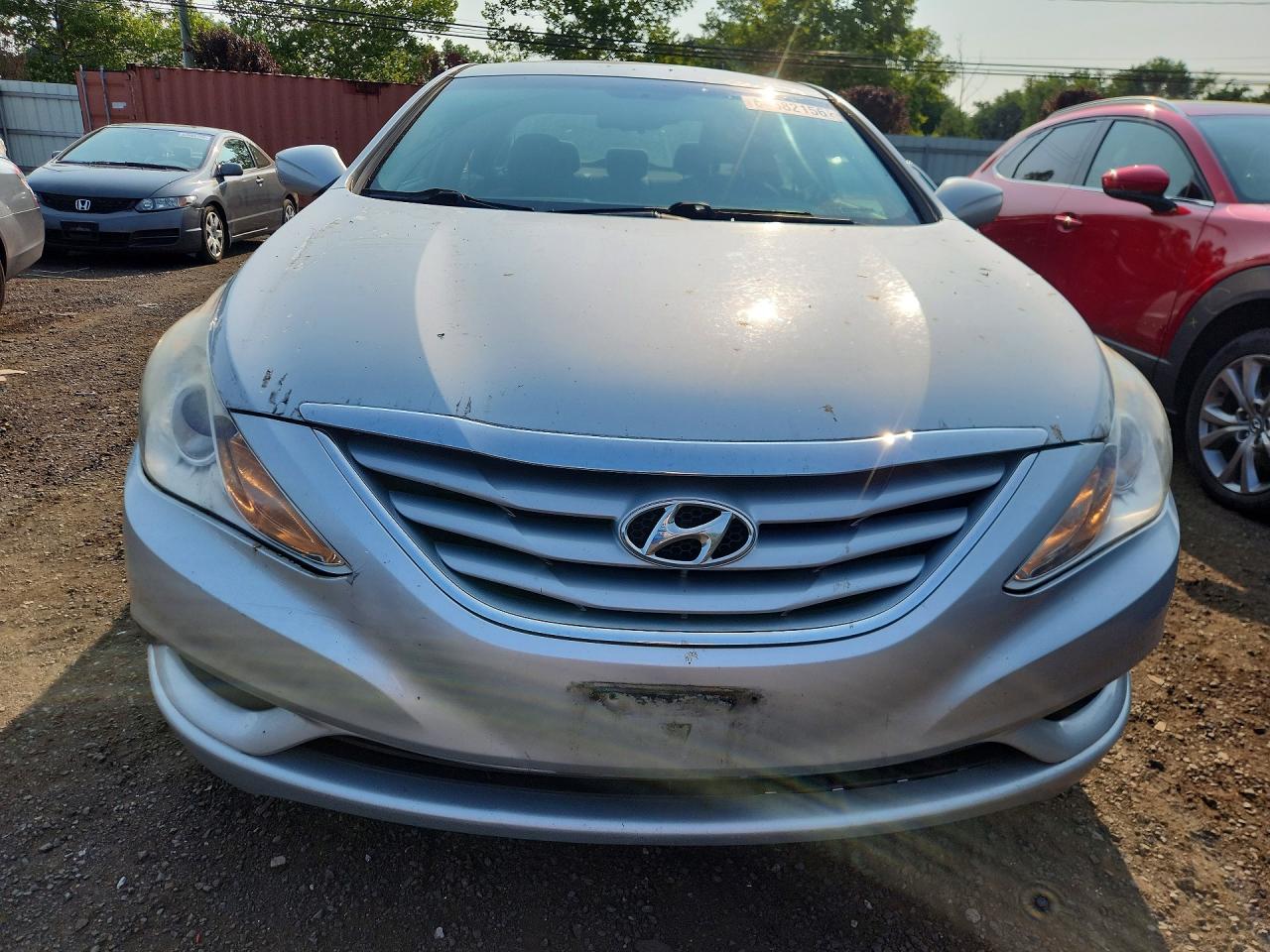 2012 Hyundai Sonata Gls Silver vin: 5NPEB4AC8CH428955