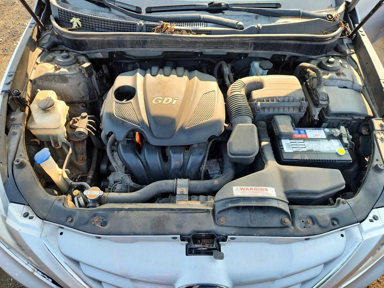 2012 Hyundai Sonata Gls Silver vin: 5NPEB4AC8CH428955
