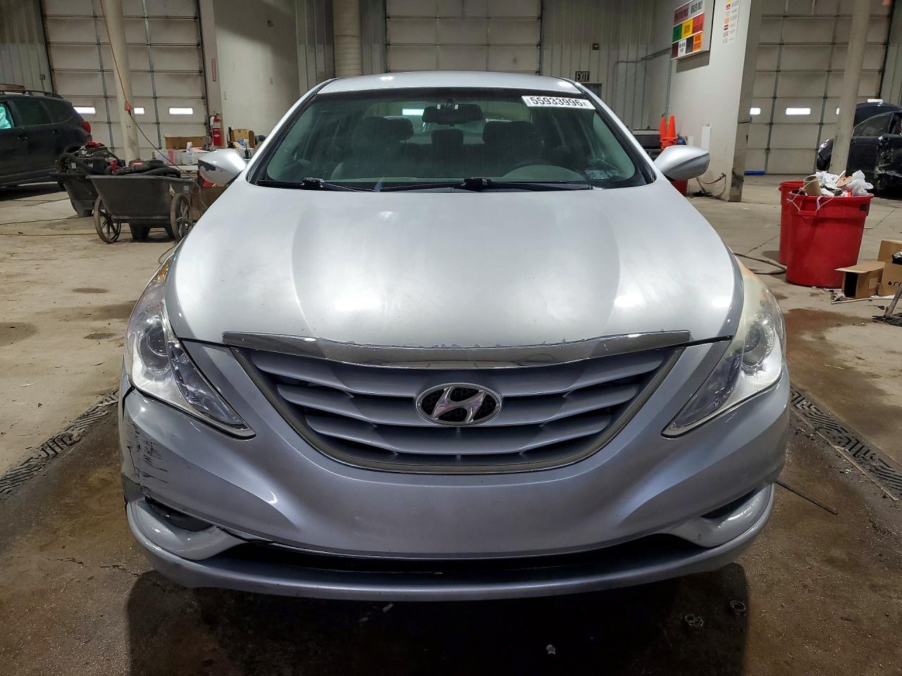 2012 Hyundai Sonata Gls Silver vin: 5NPEB4AC8CH444685