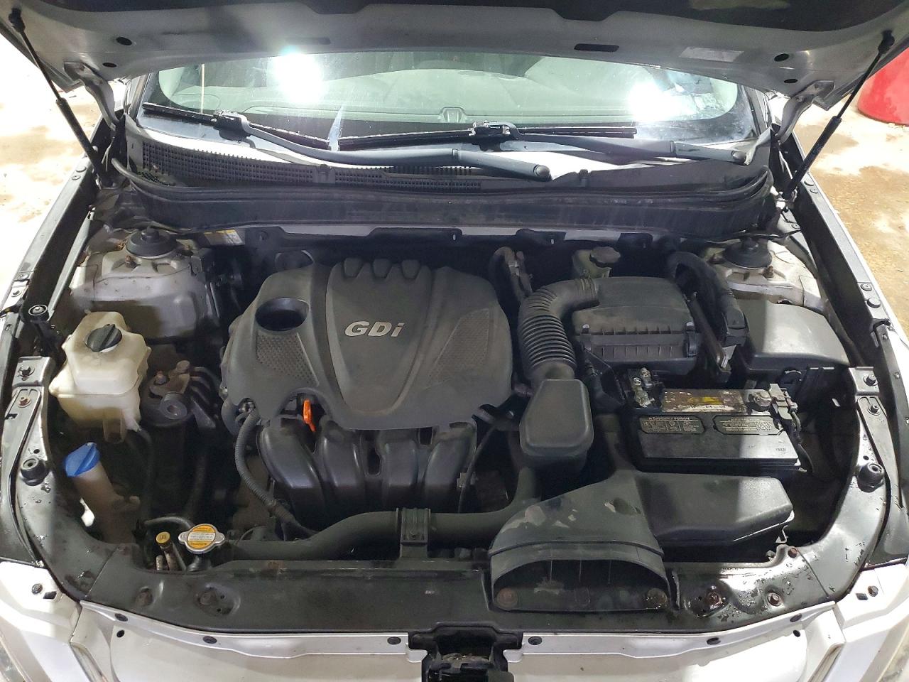2012 Hyundai Sonata Gls Silver vin: 5NPEB4AC8CH444685