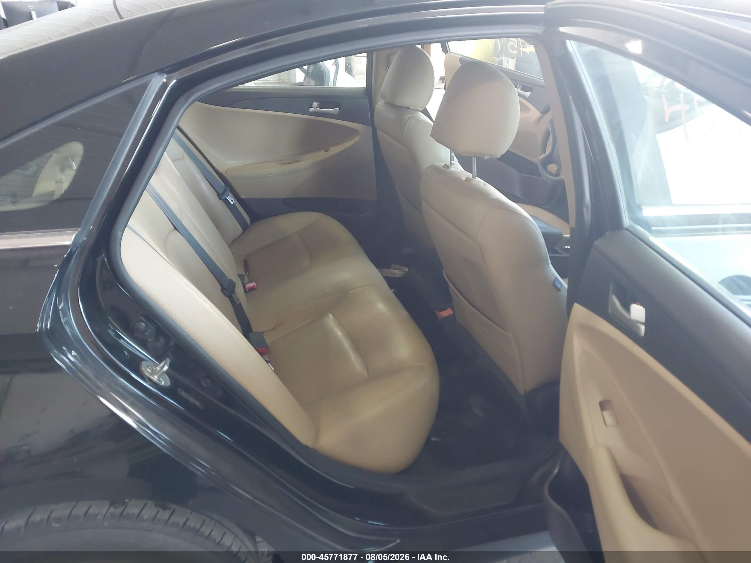 2012 Hyundai Sonata Gls Black vin: 5NPEB4AC8CH449806