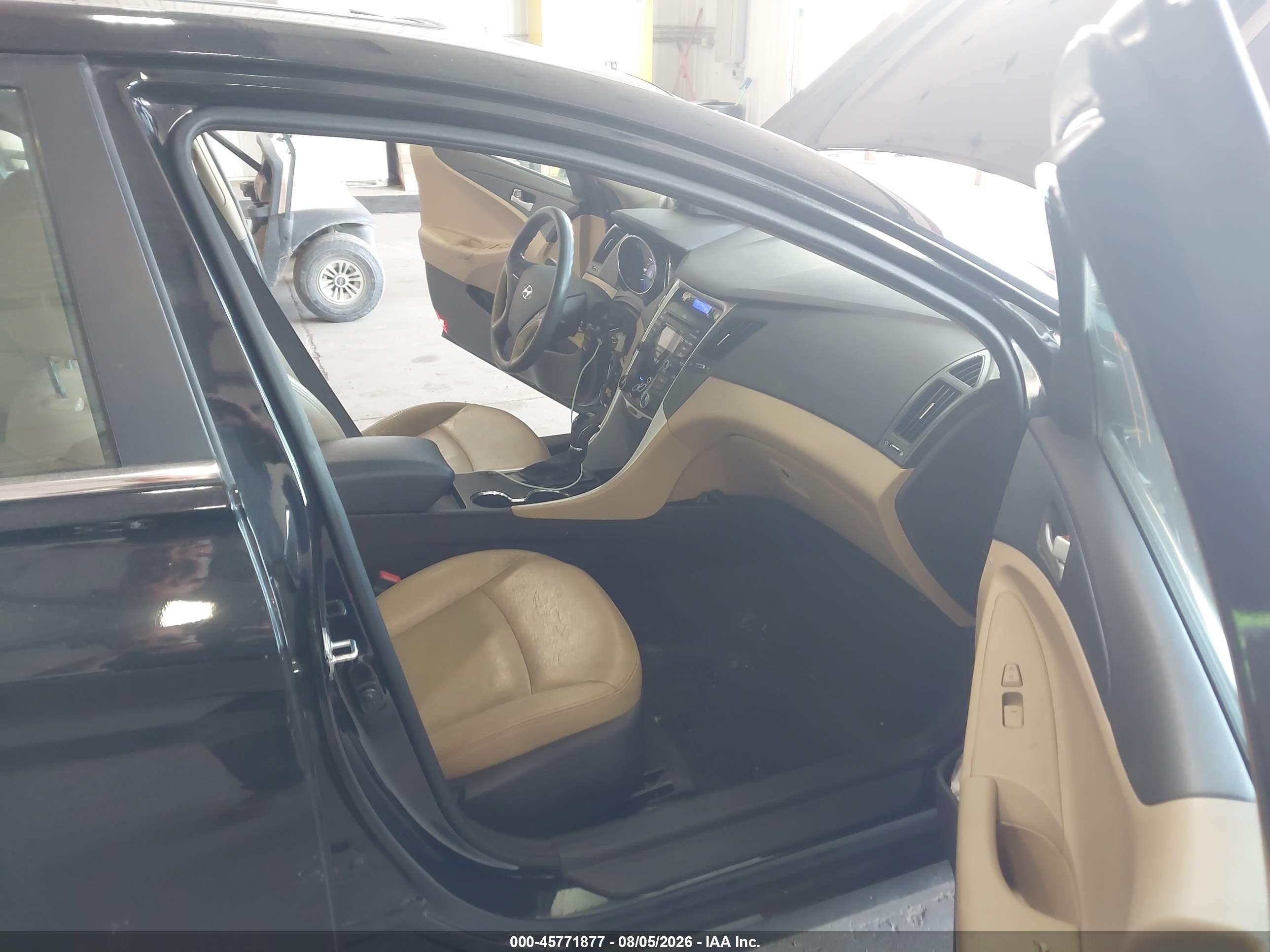 2012 Hyundai Sonata Gls Black vin: 5NPEB4AC8CH449806