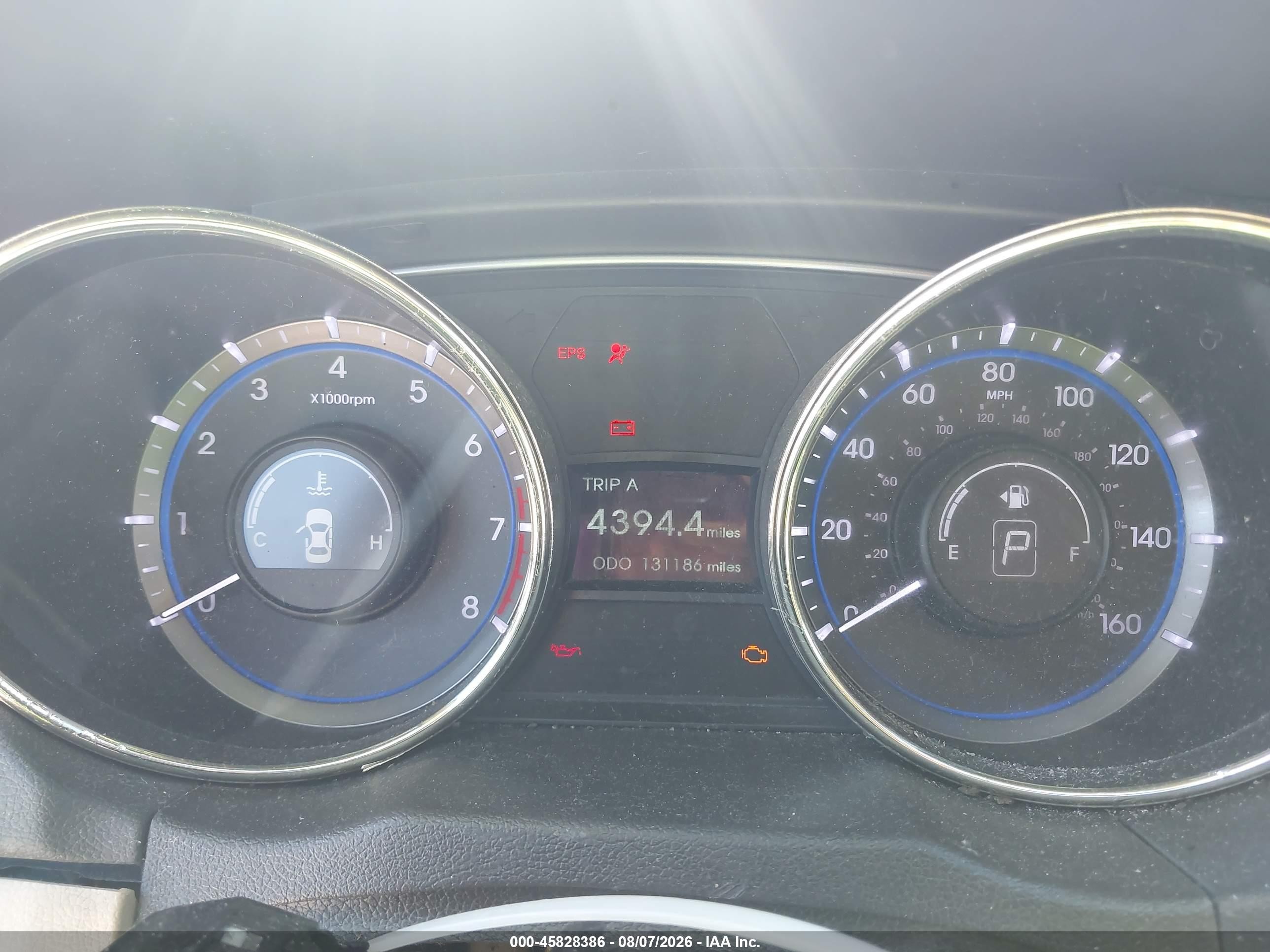 2012 Hyundai Sonata Gls Белый vin: 5NPEB4AC8CH461020