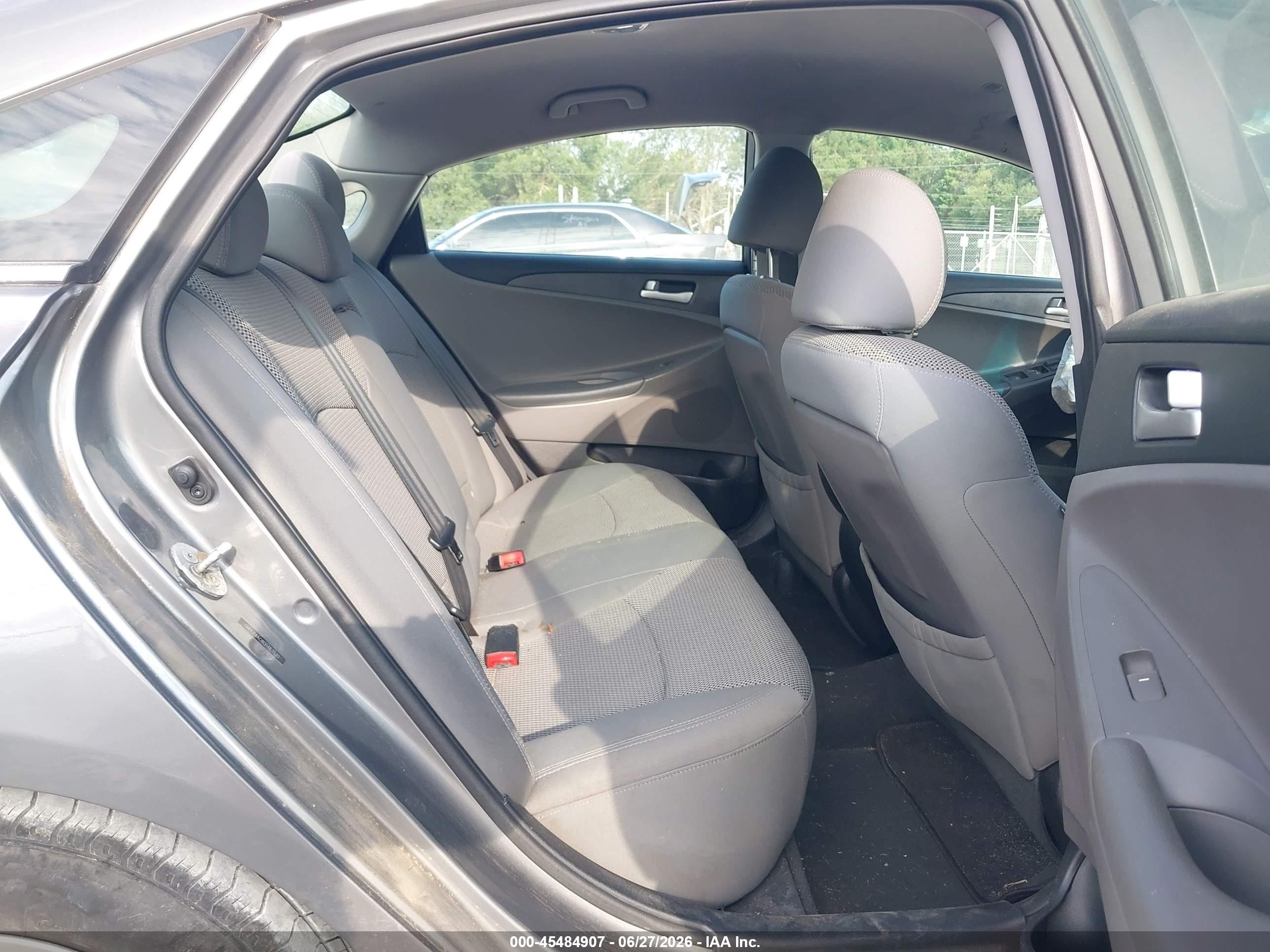 2012 Hyundai Sonata Gls Gray vin: 5NPEB4AC8CH463530