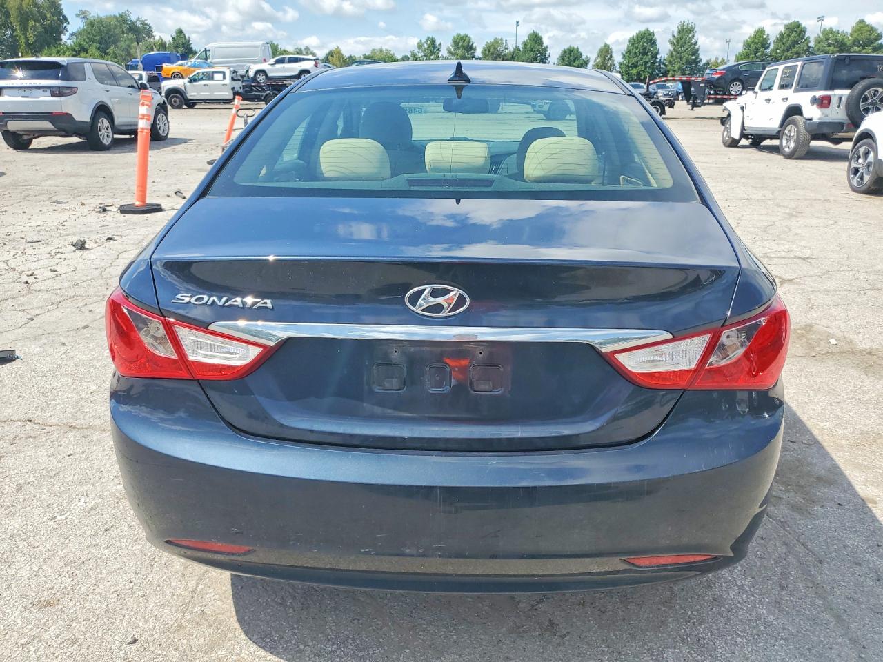 2012 Hyundai Sonata Gls Blue vin: 5NPEB4AC8CH470719