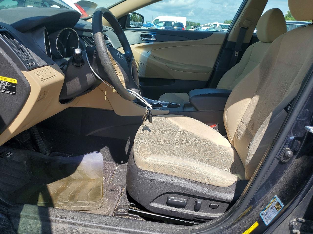 2012 Hyundai Sonata Gls Blue vin: 5NPEB4AC8CH470719