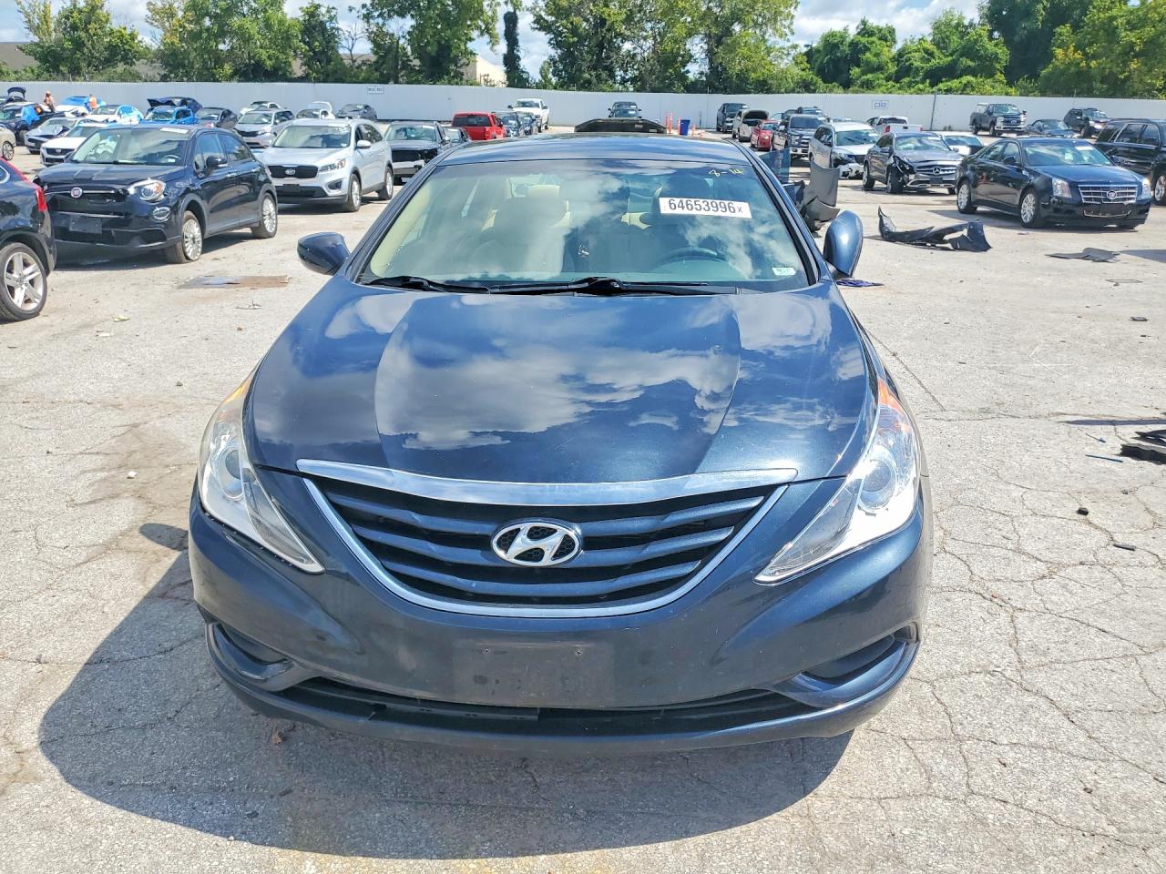 2012 Hyundai Sonata Gls Blue vin: 5NPEB4AC8CH470719