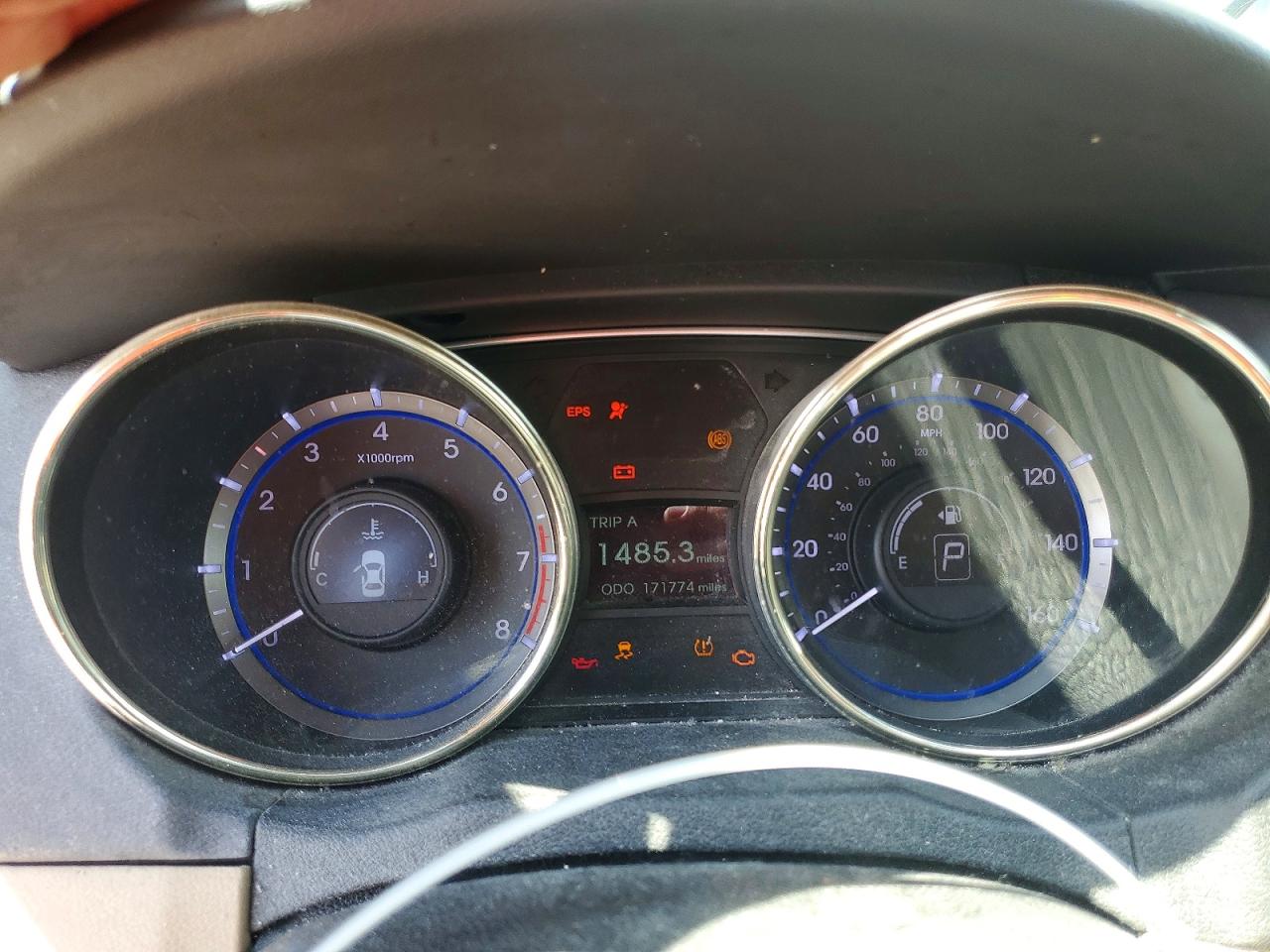 2012 Hyundai Sonata Gls Blue vin: 5NPEB4AC8CH470719