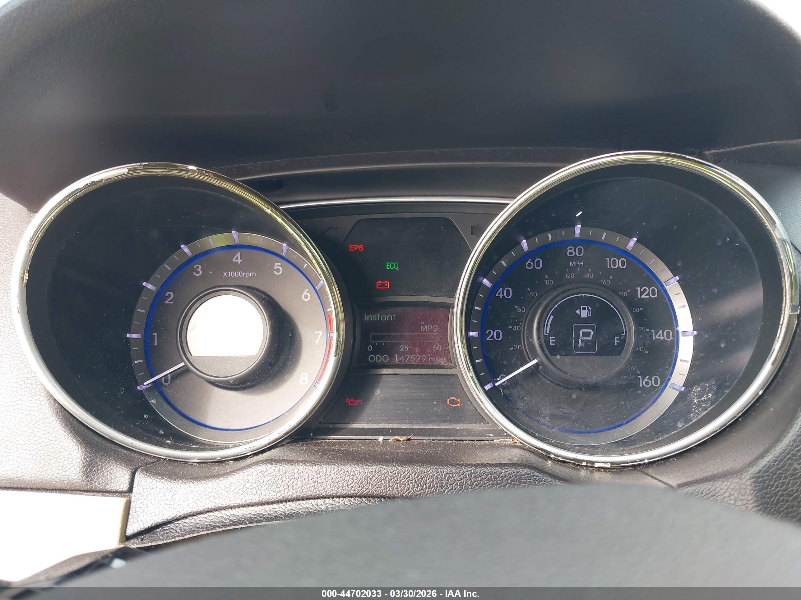 2012 Hyundai Sonata Gls White vin: 5NPEB4AC8CH482563