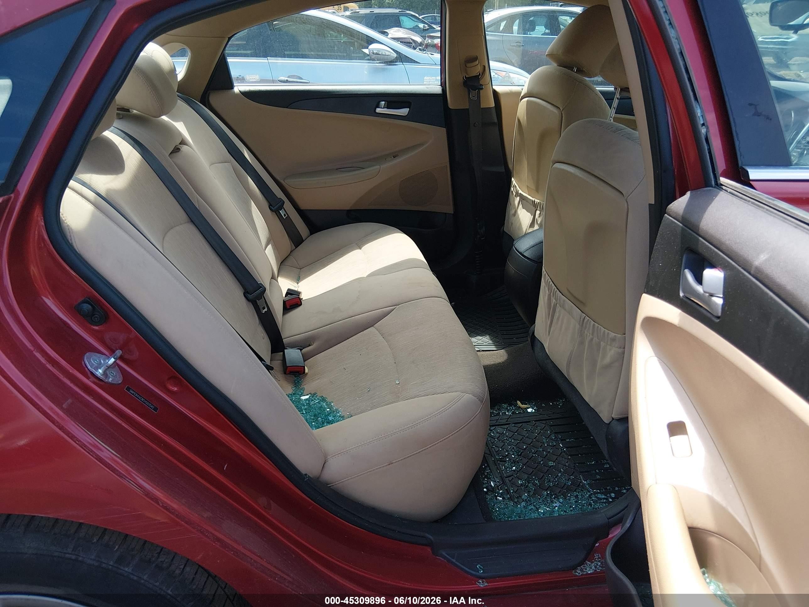 2012 Hyundai Sonata Gls Red vin: 5NPEB4AC8CH503542